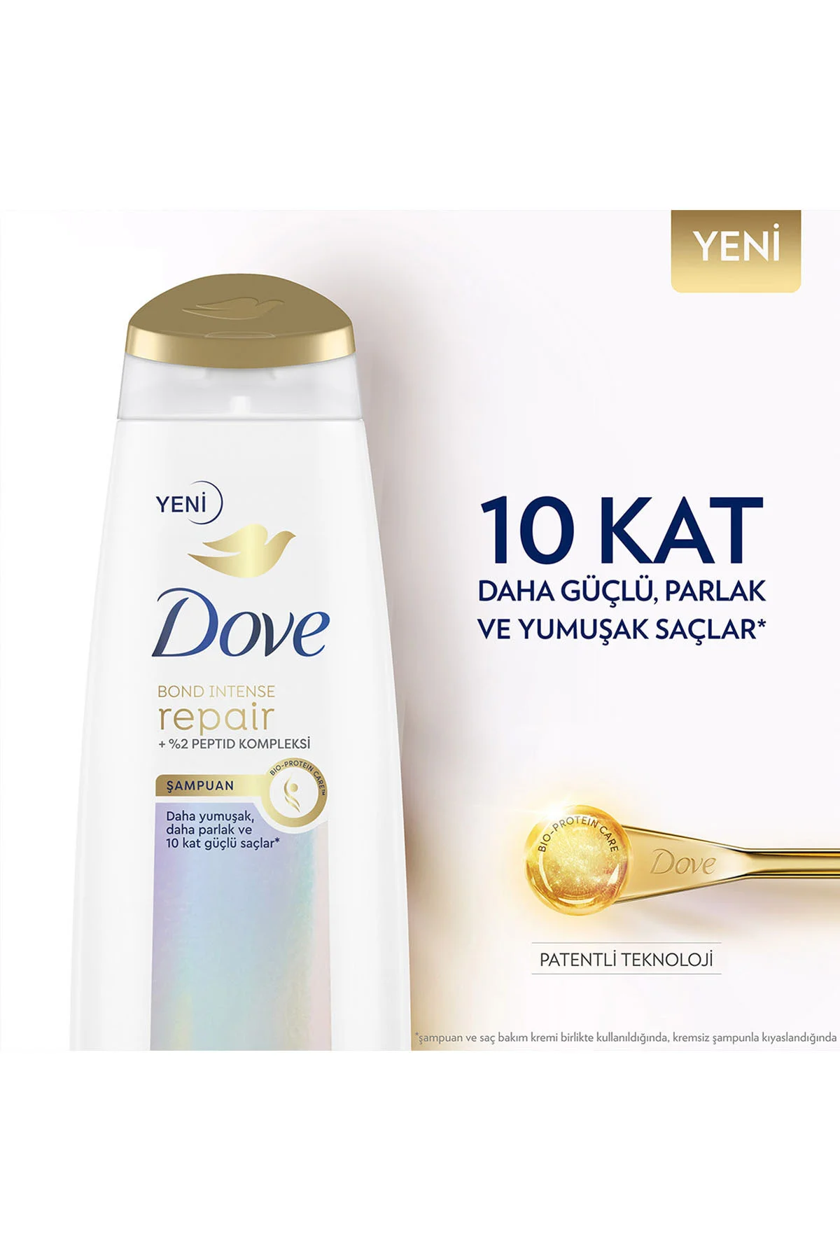 Saç Bakım Şampuanı Bond Intense Repair Peptid Kompleksi 400 ml Çift Fazlı Saç Serumu 80 ml
