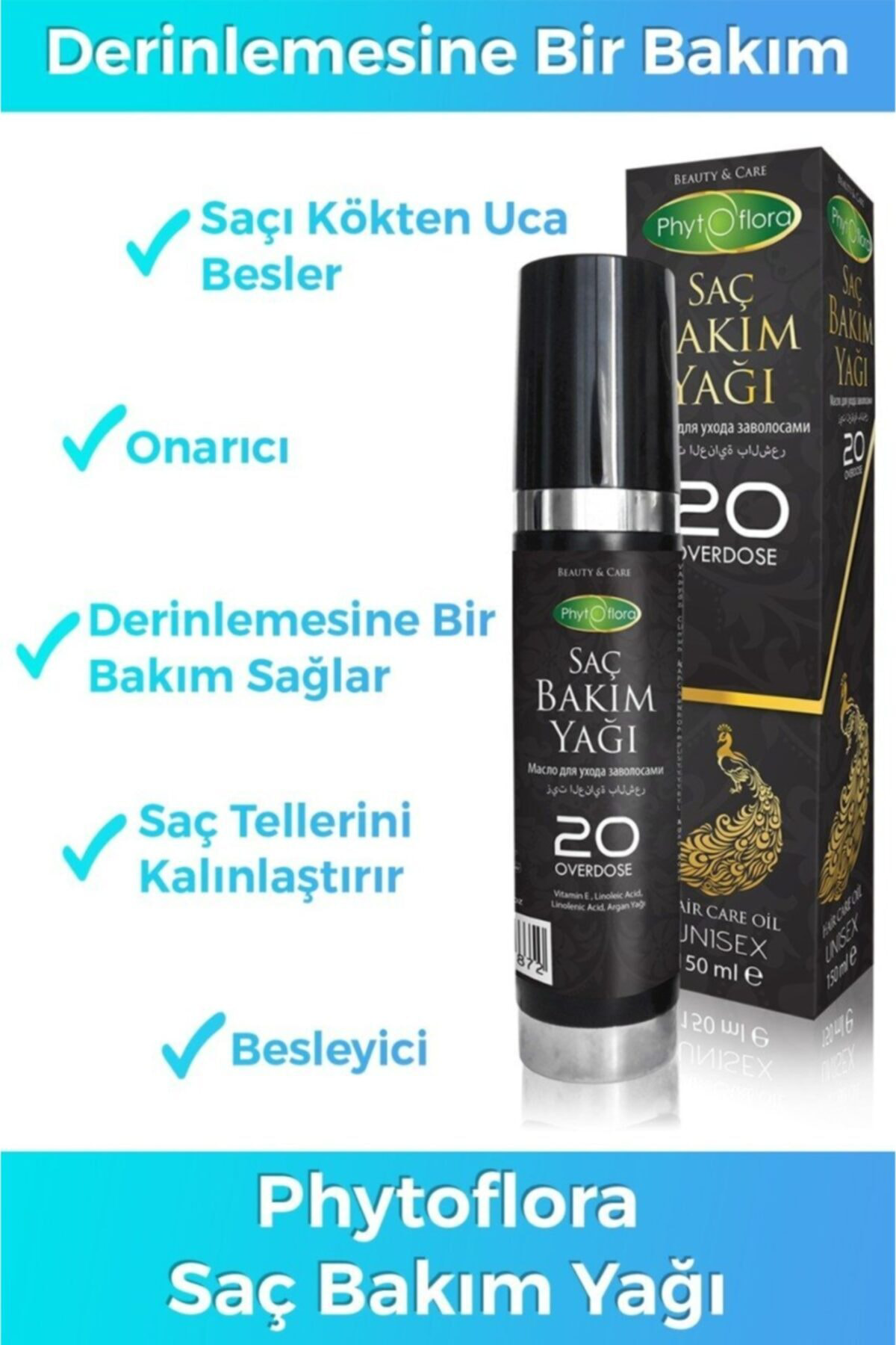 Phytoflora Saç Bakım Yağı 150 Ml