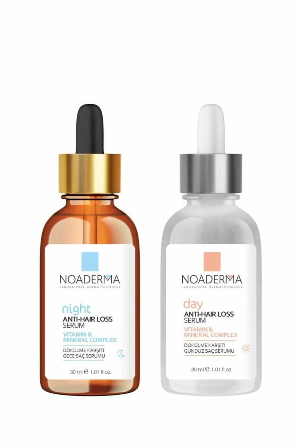 Saç Bakımı Dökülme Karşıtı Gündüz ve Gece Saç Serumu 2*30 ml