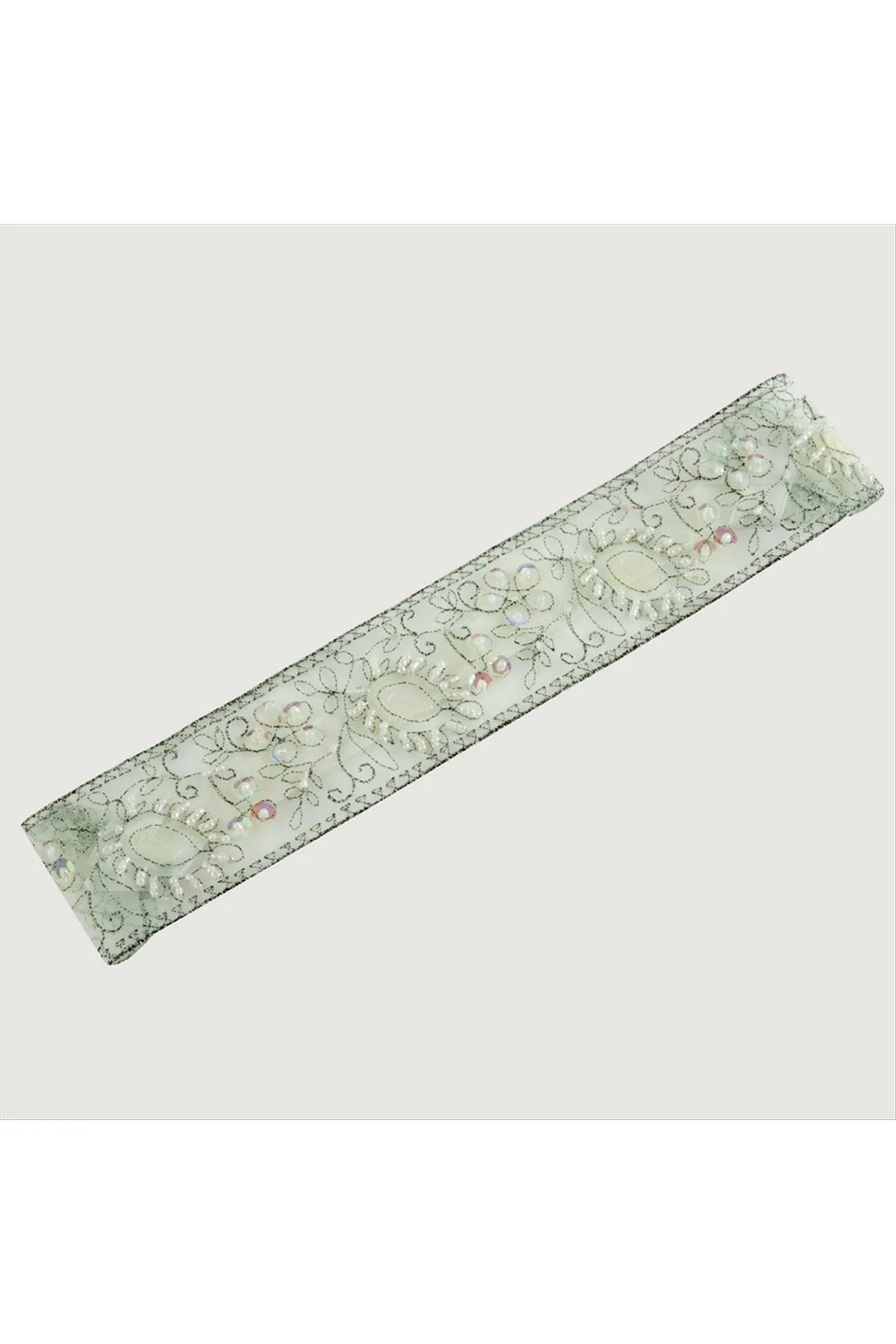 Saç Bandı Yeşil Toka