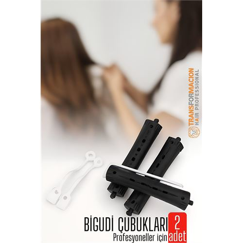 Saç Bigudisi – 2'li Saç Bukle Şekillendirme Seti - Lastikli - Pro Saç Bigudisi – 2'li Saç Bukle Şekillendirme Seti - Lastikli - Pro