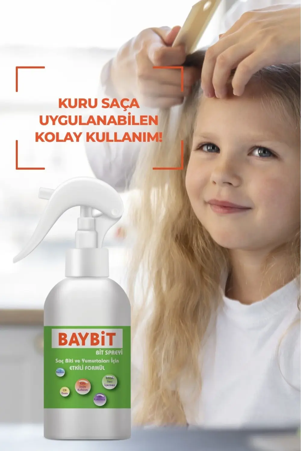 Saç Biti Bit Spreyi 100 Ml + Bit Şampuanı 200 Ml