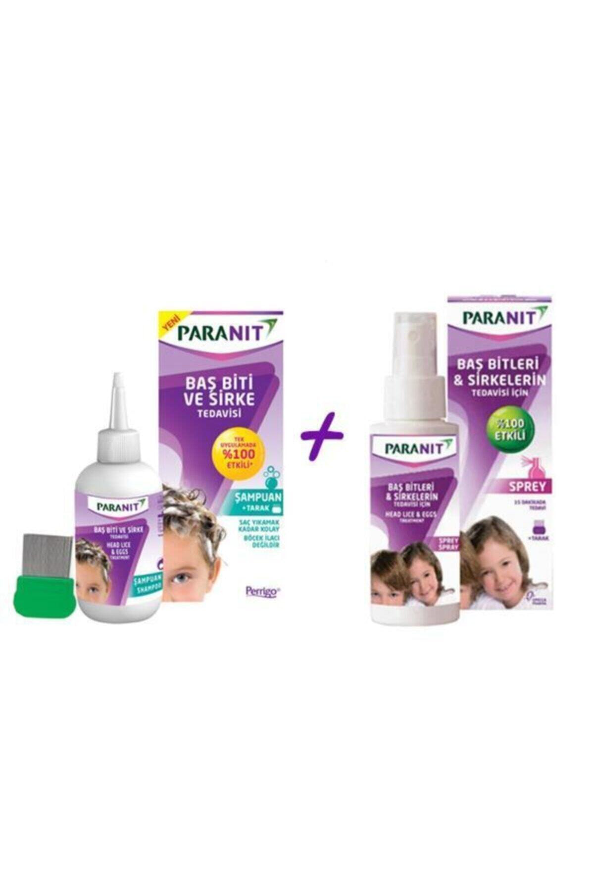 Saç Biti Ve Sirke Tedavi Seti Şampuan + 100 Ml Sprey Skt:07/2023