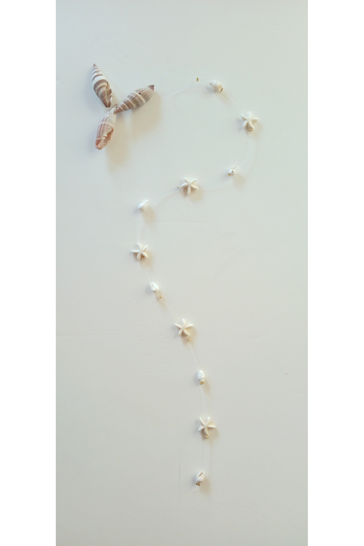 Tutu Tasarım Alaçatı Saç Boncuğu Deniz Yildizi Ve Deniz Kabuğu Model