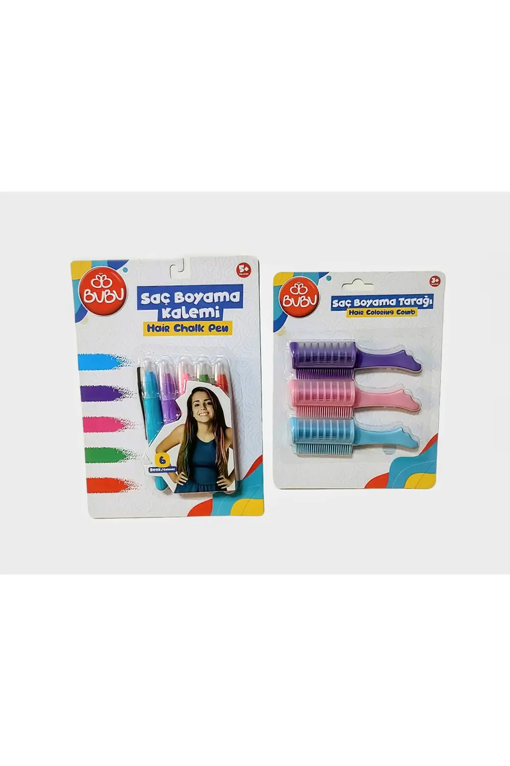 Saç Boyama Kalemi ve 3 Adet Tarağı