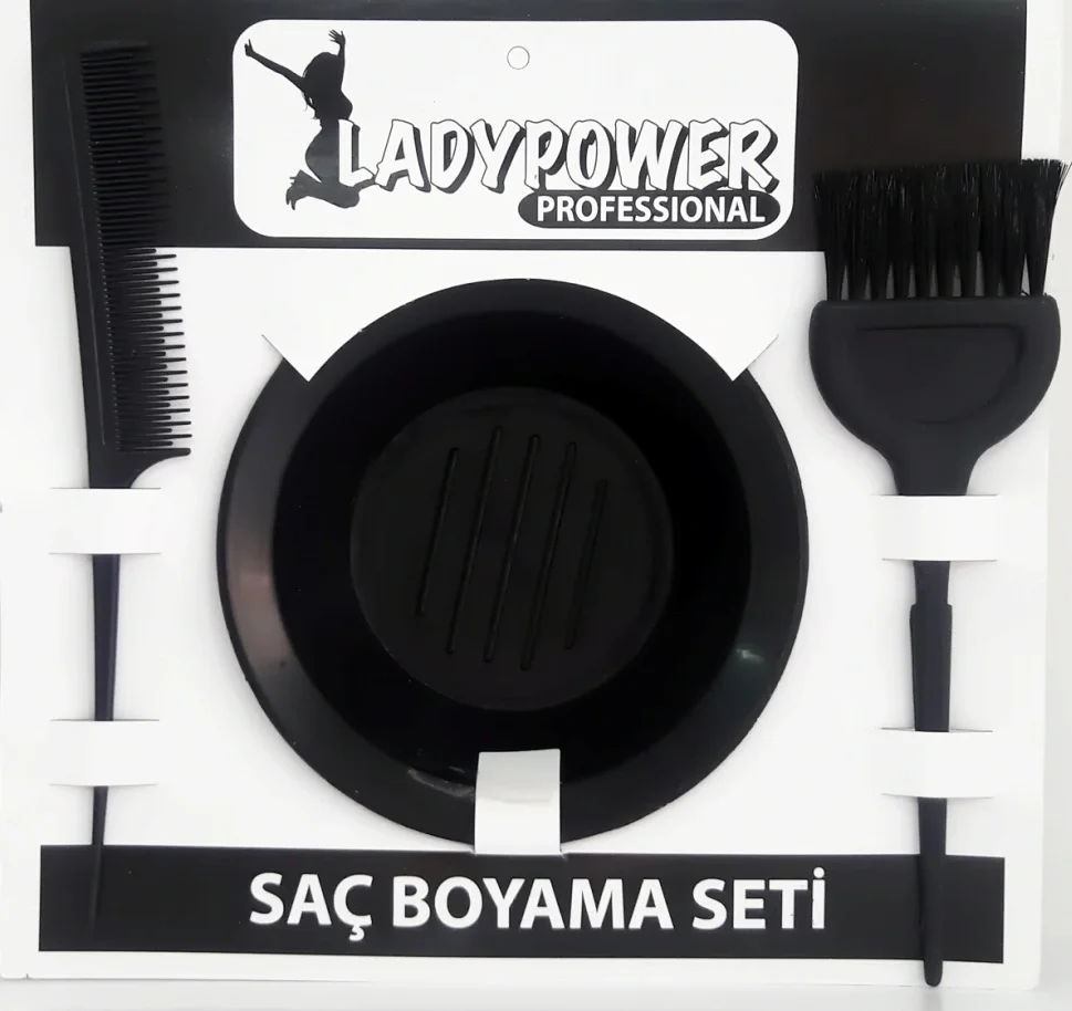 Saç Boyama Seti - Boneli Saç Boyama Seti - Boneli