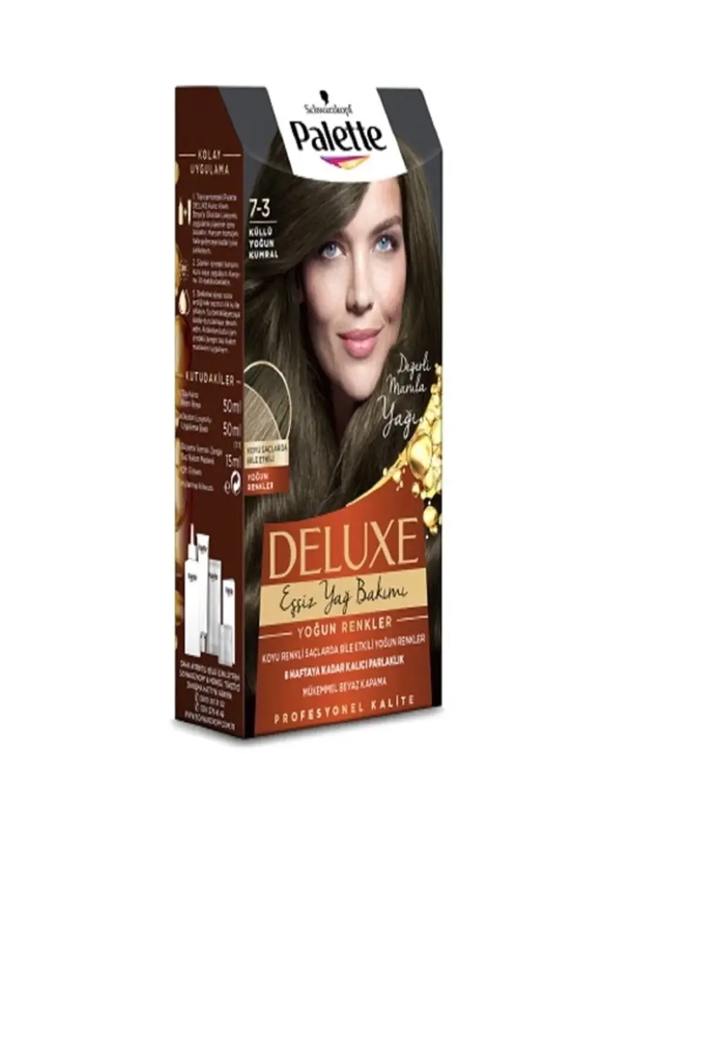 Saç Boyası 7-3 Küllü Yoğun Kumral 6281031271551