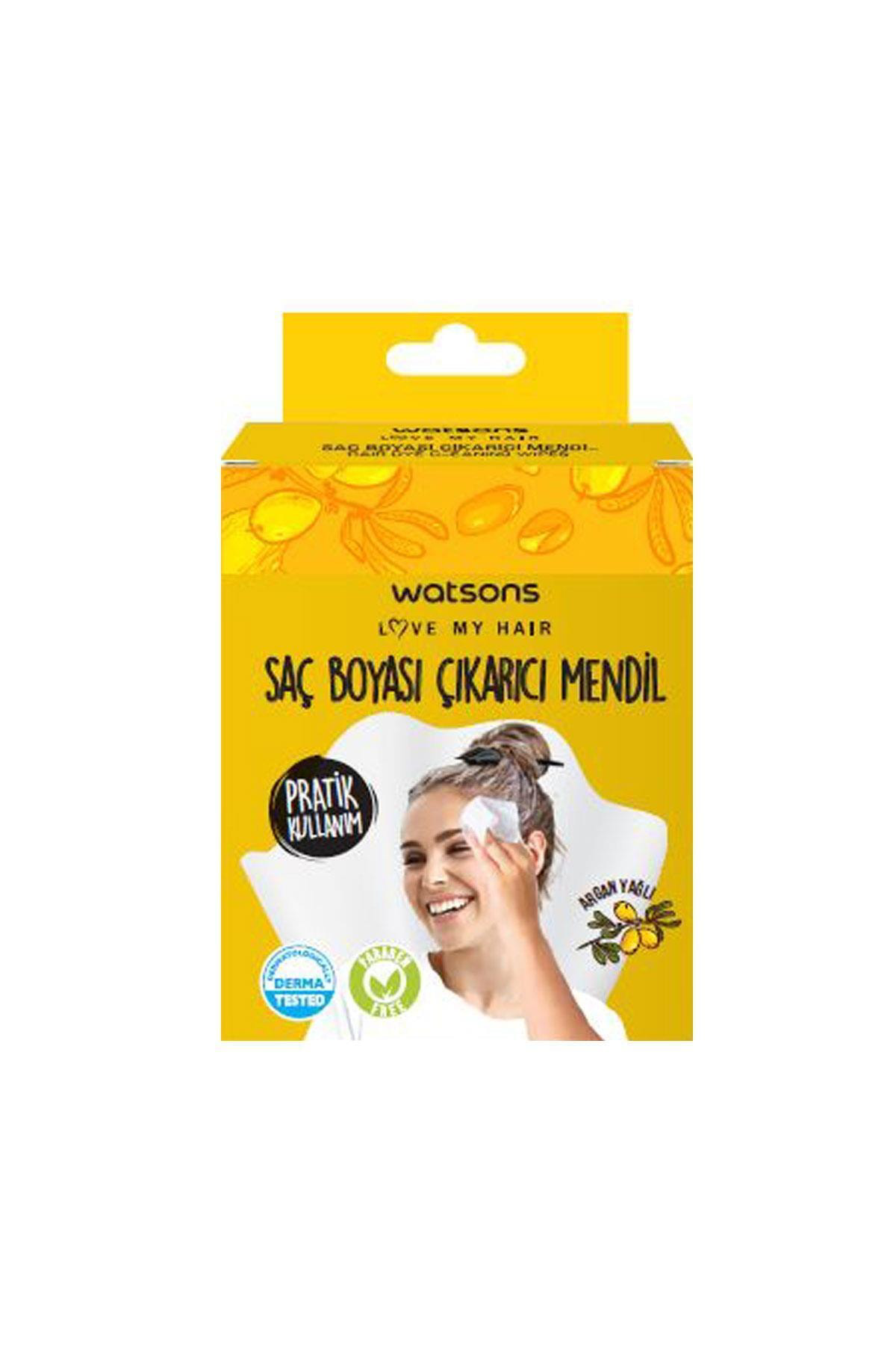 Saç Boyası Çıkarıcı Mendil 6 Adet