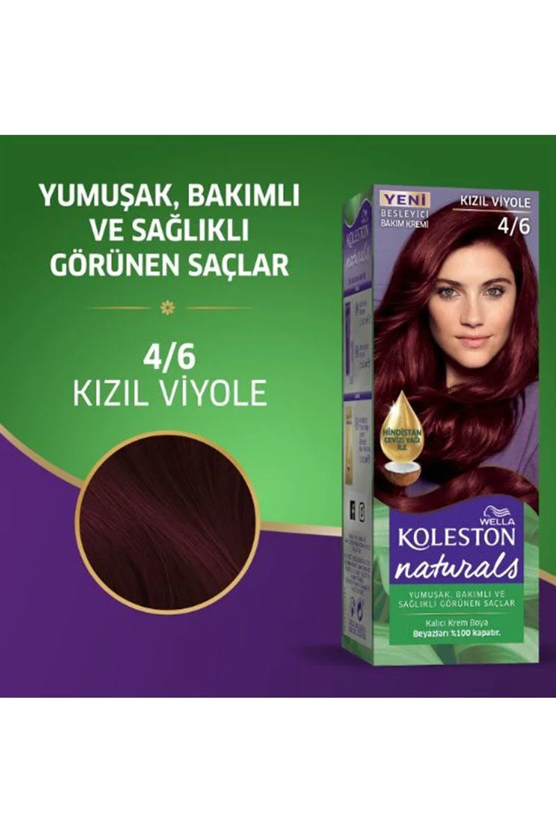 Saç Boyası Kızıl Viyole 4/6 2x Paket - 6 Haftaya Kadar Kalıcı Renk Fiyatı, Yorumları ve Özellikleri
