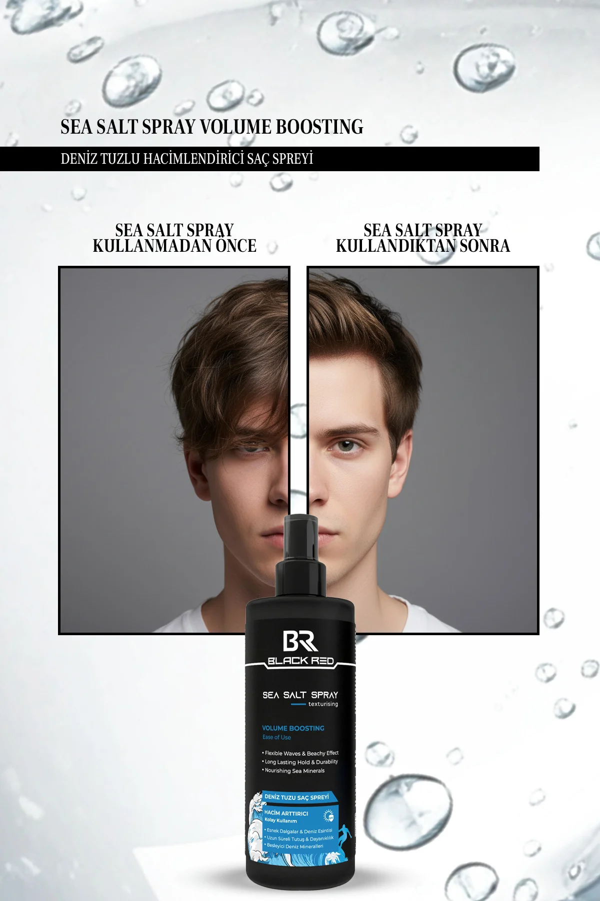 Saç Deniz Tuzu Spreyi - Sea Salt Spray Orta Tutuşlu Hacimlendirir Anti Uv Saç Şekillendirici Fiyatı, Yorumları ve Özellikleri