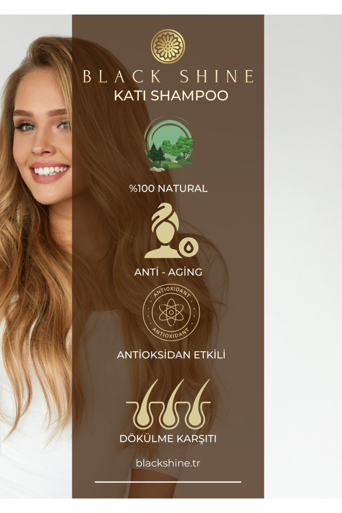 Black Shine Bs Saç Dökülmelerine Karşi Passiflora Katkili Kati Şampuan