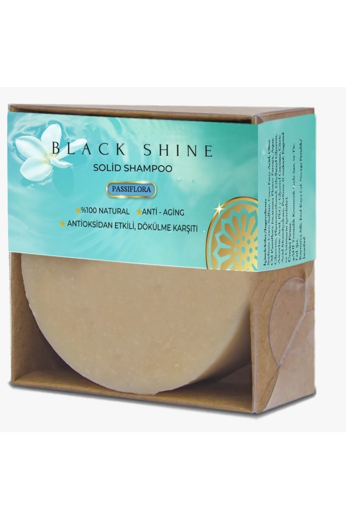 Black Shine Bs Saç Dökülmelerine Karşi Passiflora Katkili Kati Şampuan