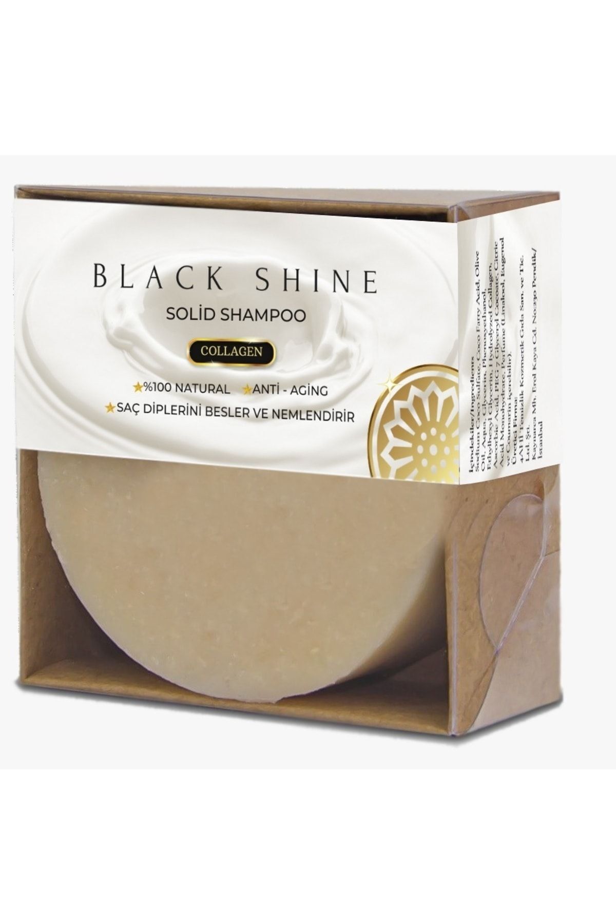 Saç Dökülmelerine Karşı Kolajen Katkılı Katı Şampuan