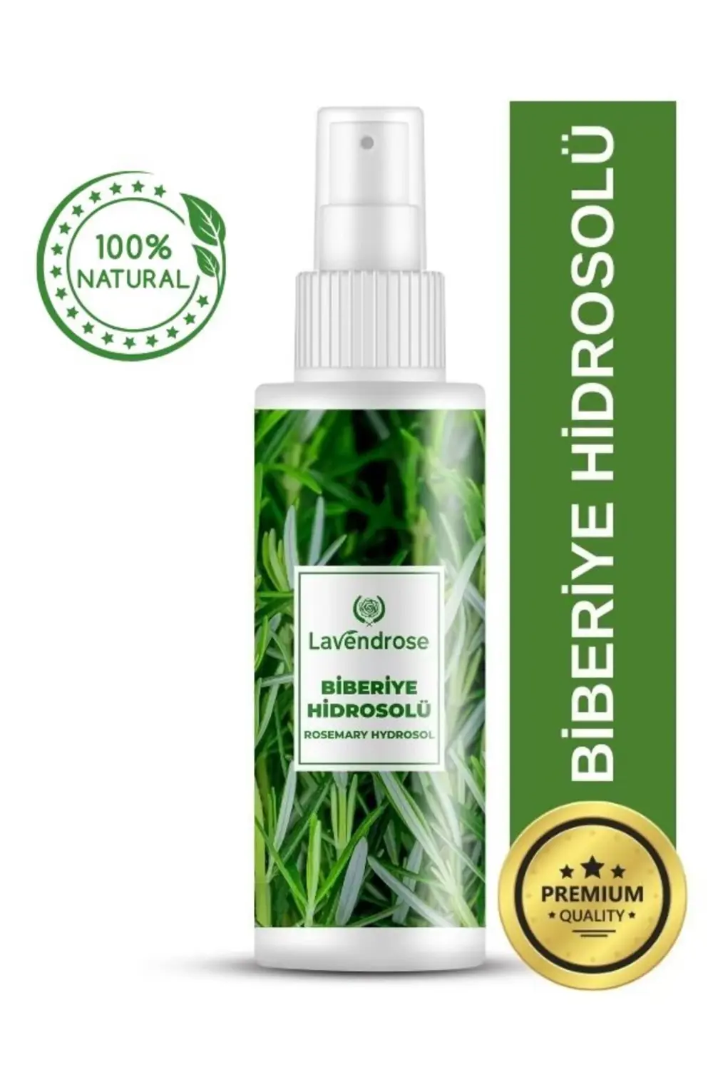 Saç Dökülmelerine Karşı Biberiye Suyu Hidrosolü Saç Tonik - Saç U