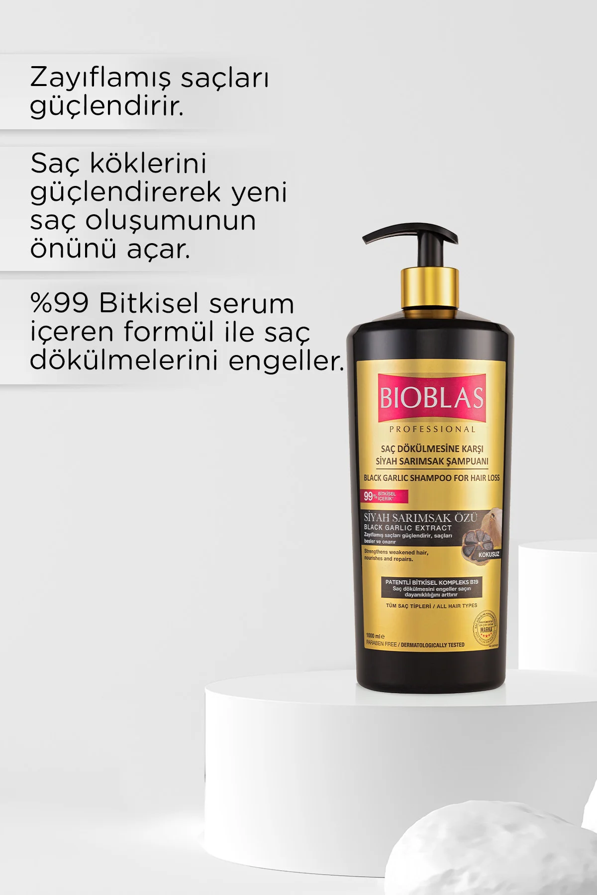 Saç Dökülmesine Karşı Siyah Sarımsak Şampuanı 1.000 Ml Saç Dökülmesine Karşı Güçlendirici Formül Saç Dökülmesine Karşı Siyah Sarımsak Şampuanı 1.000 Ml Saç Dökülmesine Karşı Güçlendirici Formül