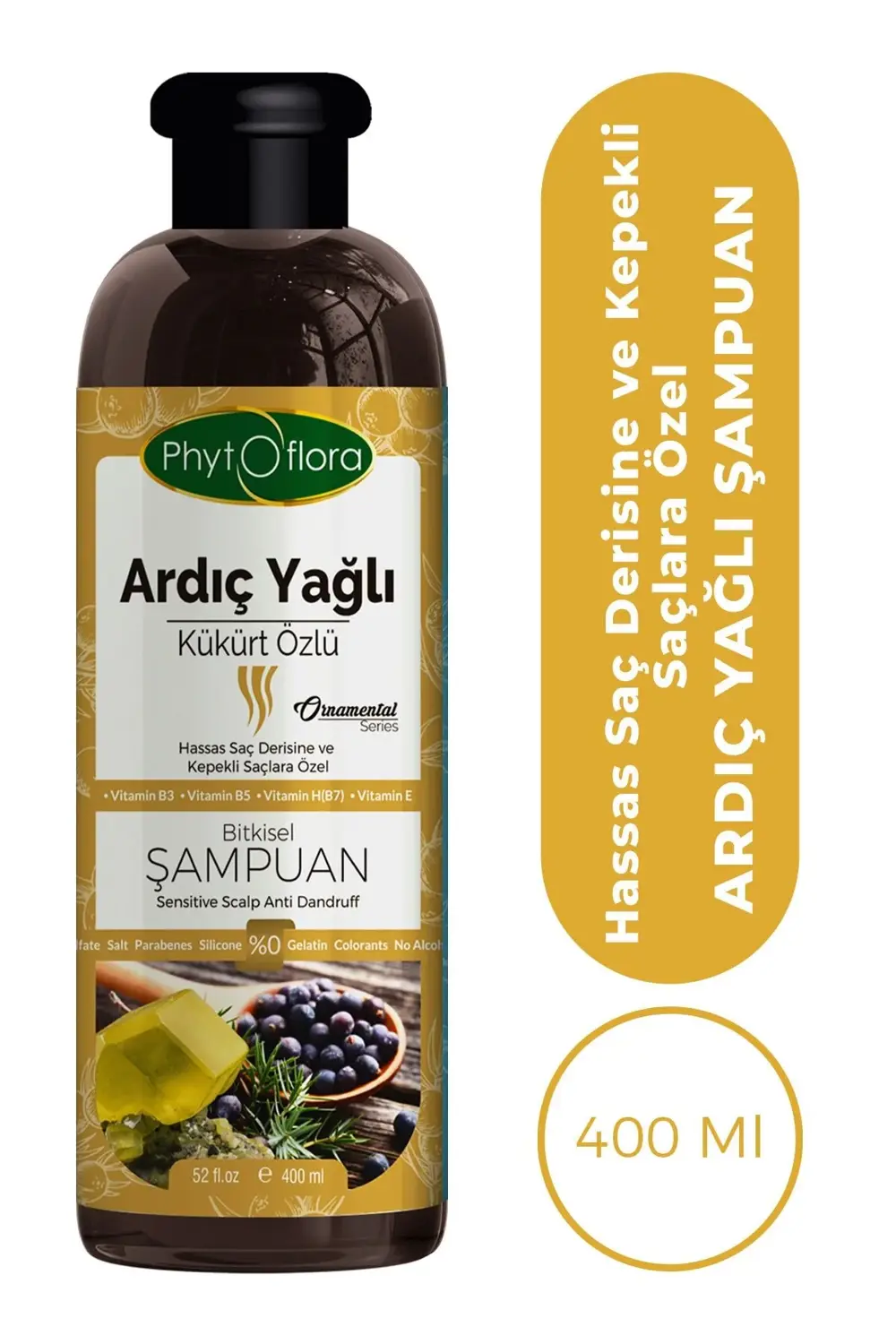 Saç Dökülmesine Karşı Tuzsuz Şampuan Ardıç Şampuanı Ve Hindistan