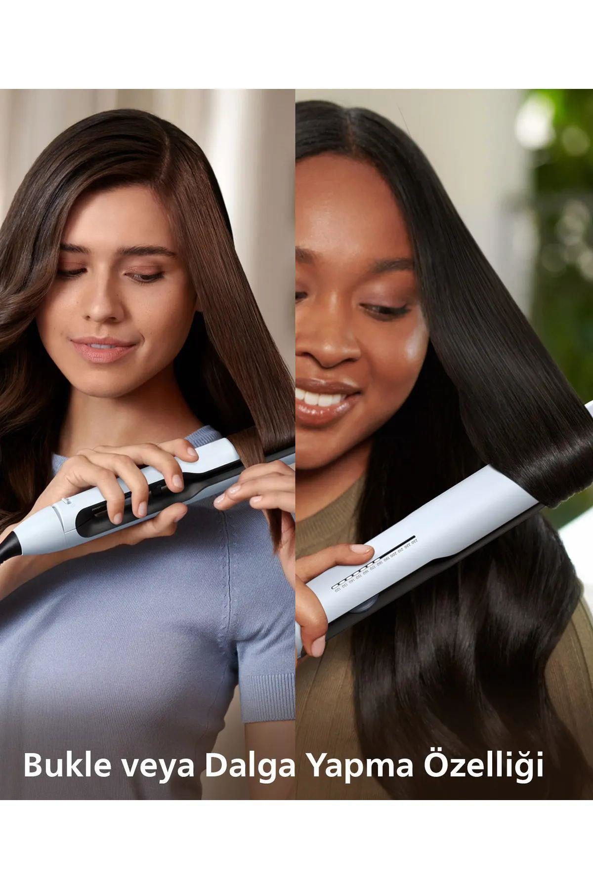 Philips Saç Düzleştirici Bhs520/00,Bukle Özelliği,Argan Yağı Katkılı,İyon