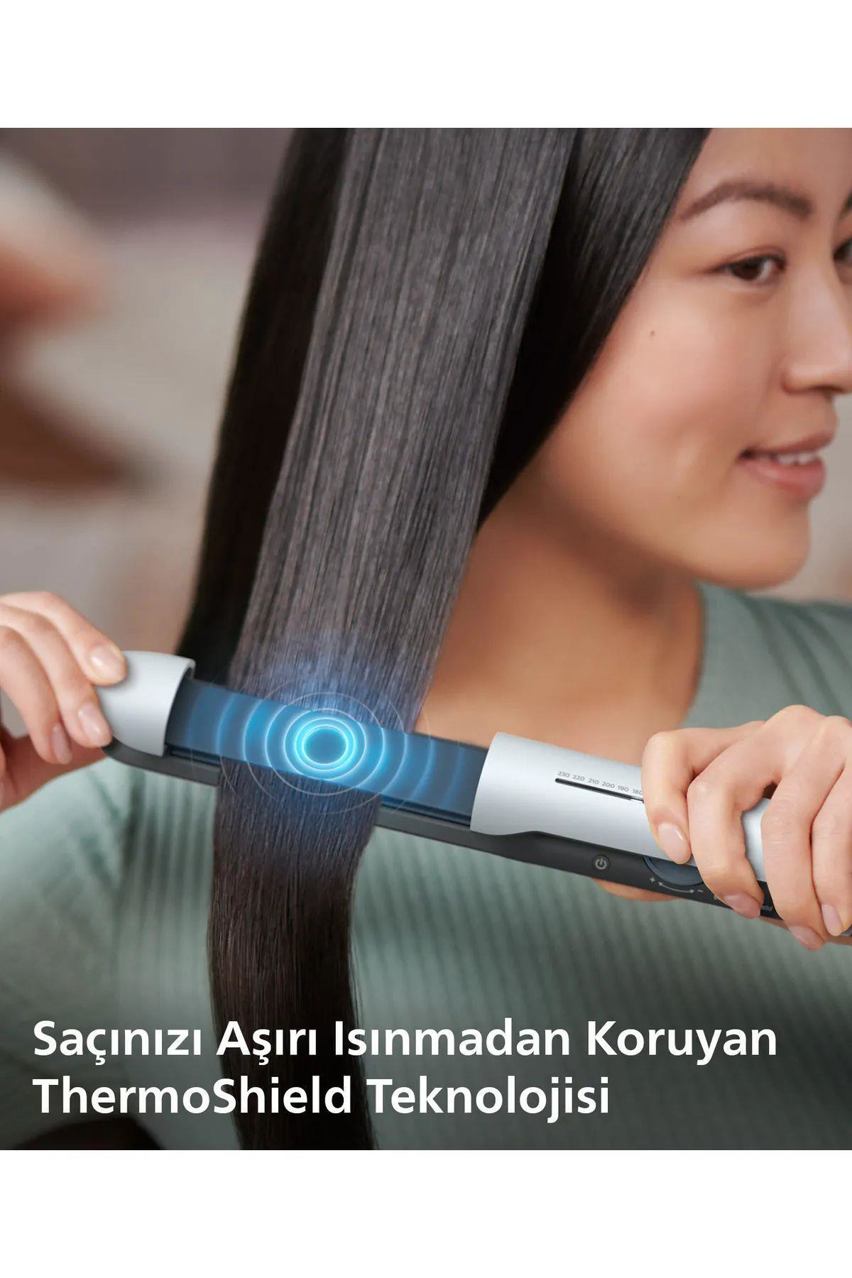Philips Saç Düzleştirici Bhs520/00,Bukle Özelliği,Argan Yağı Katkılı,İyon