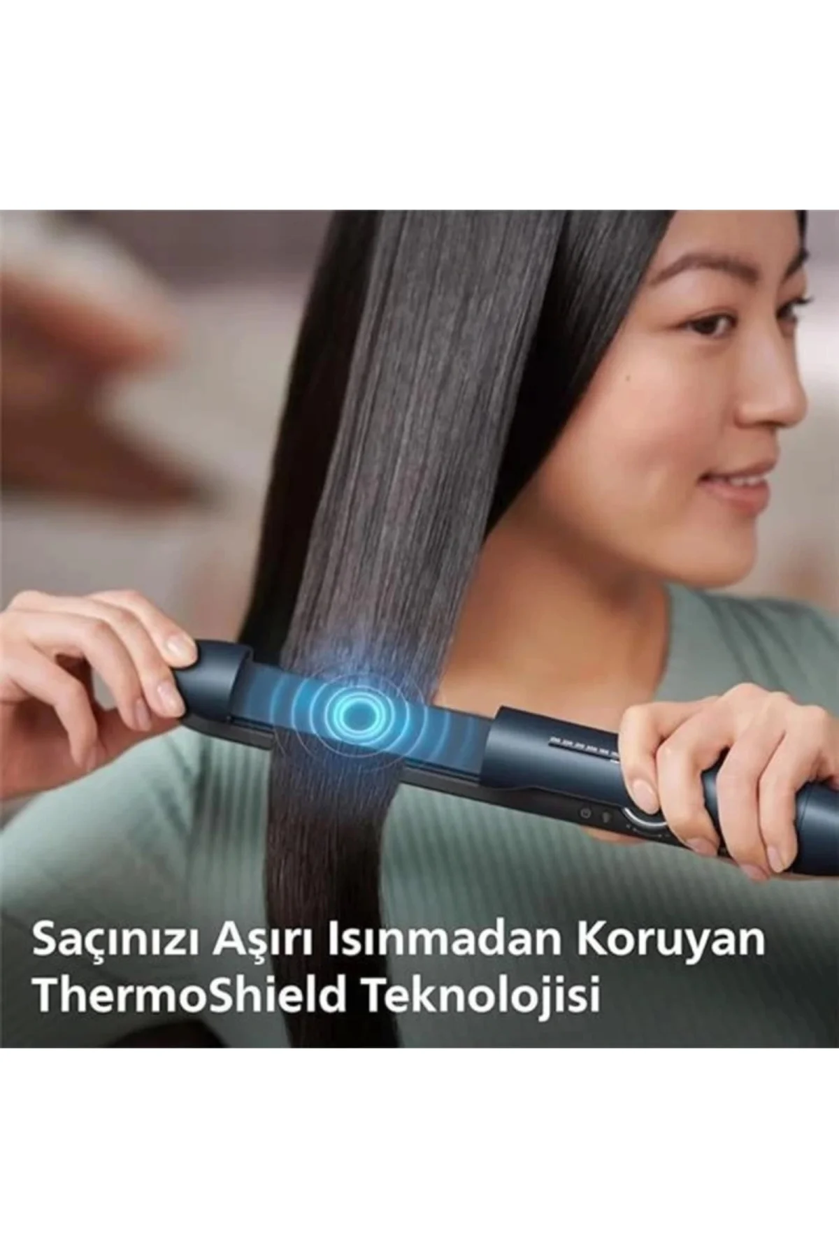 Saç Düzleştirici, Bukle Özellikli, Argan Yağlı Plaka, ThermoShiel