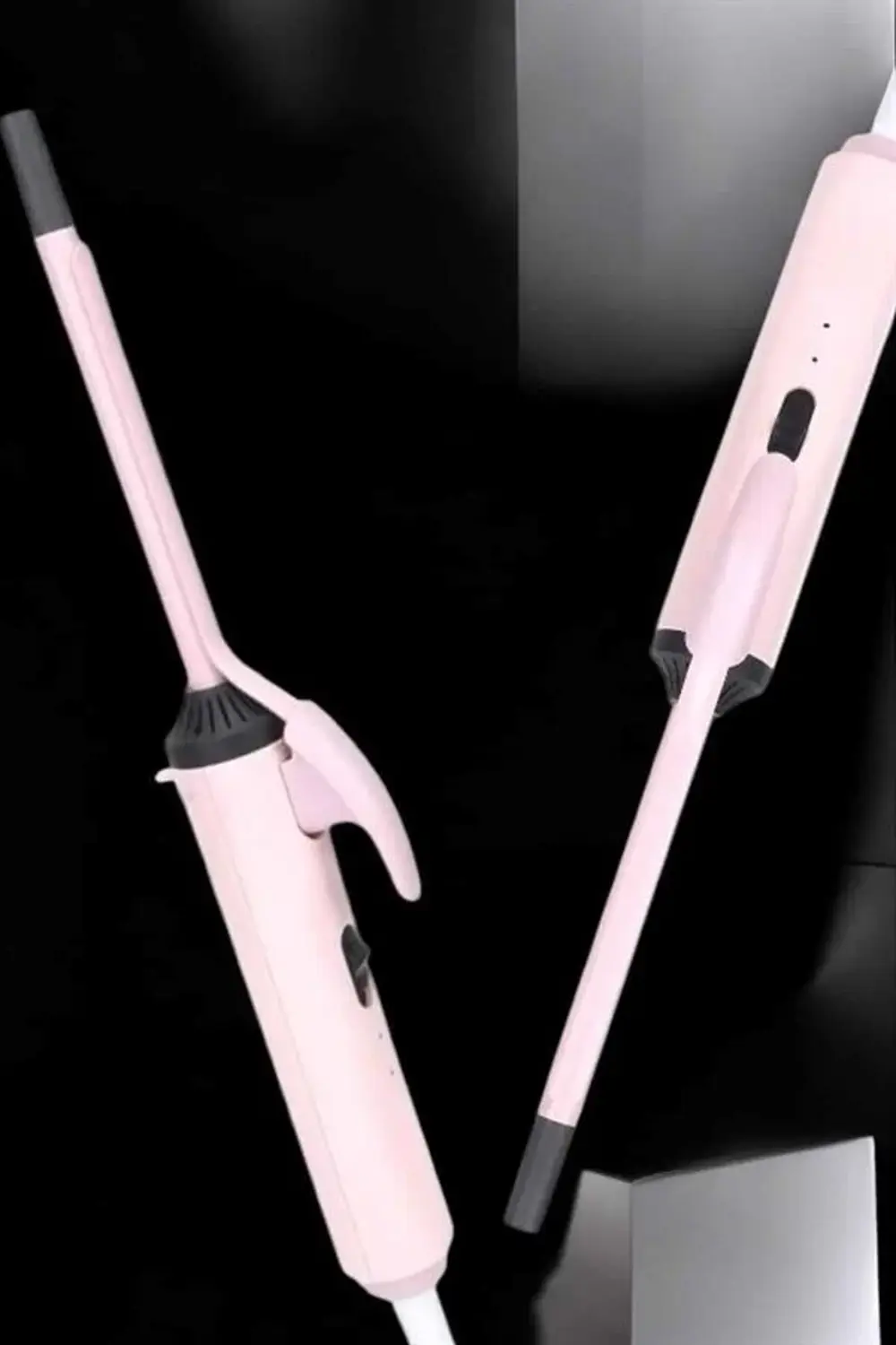 Saç Düzleştirici İnce Bukleler İyon Özelliği Taşınabilir Döner Ka