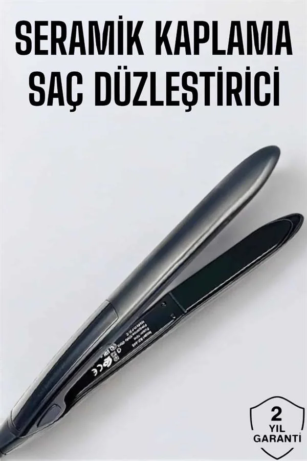 Saç Düzleştirici Led Ekranlı Isı Ayarlı Seramik Kaplama Profesyon