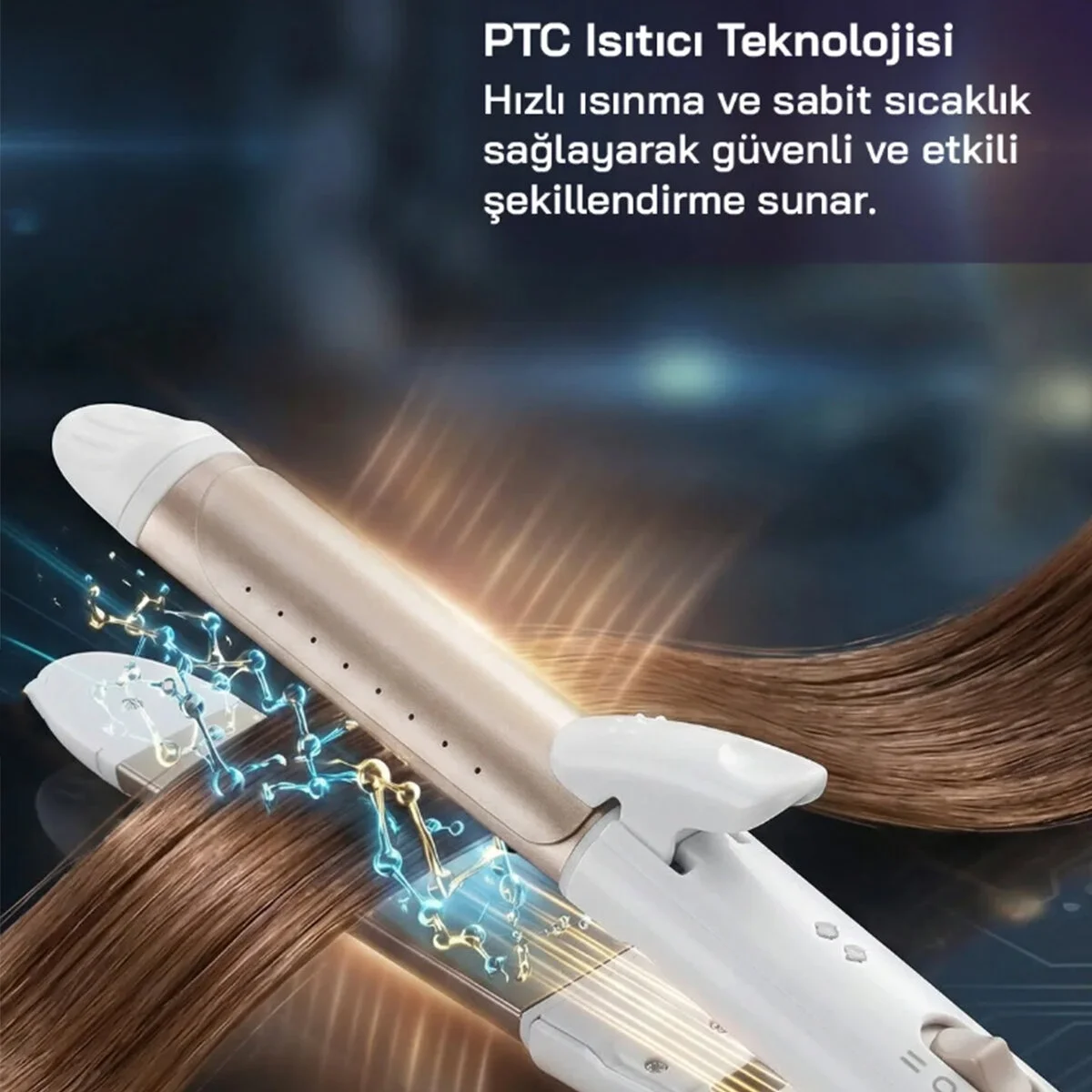 Saç Düzleştirici Seramik Kaplama 180° Sıcaklık - 2 Kademeli 360°kablo=1.8mt Shd-1730 Bx40 Fiyatı, Yorumları ve Özellikleri