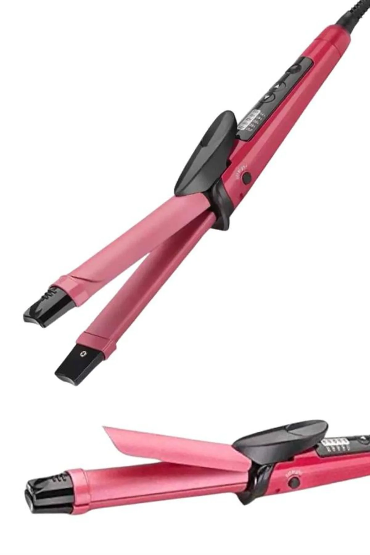 Saç Düzleştirici Ve Maşa İkili Saç Şekillendirici Tüm Saç Tipleri