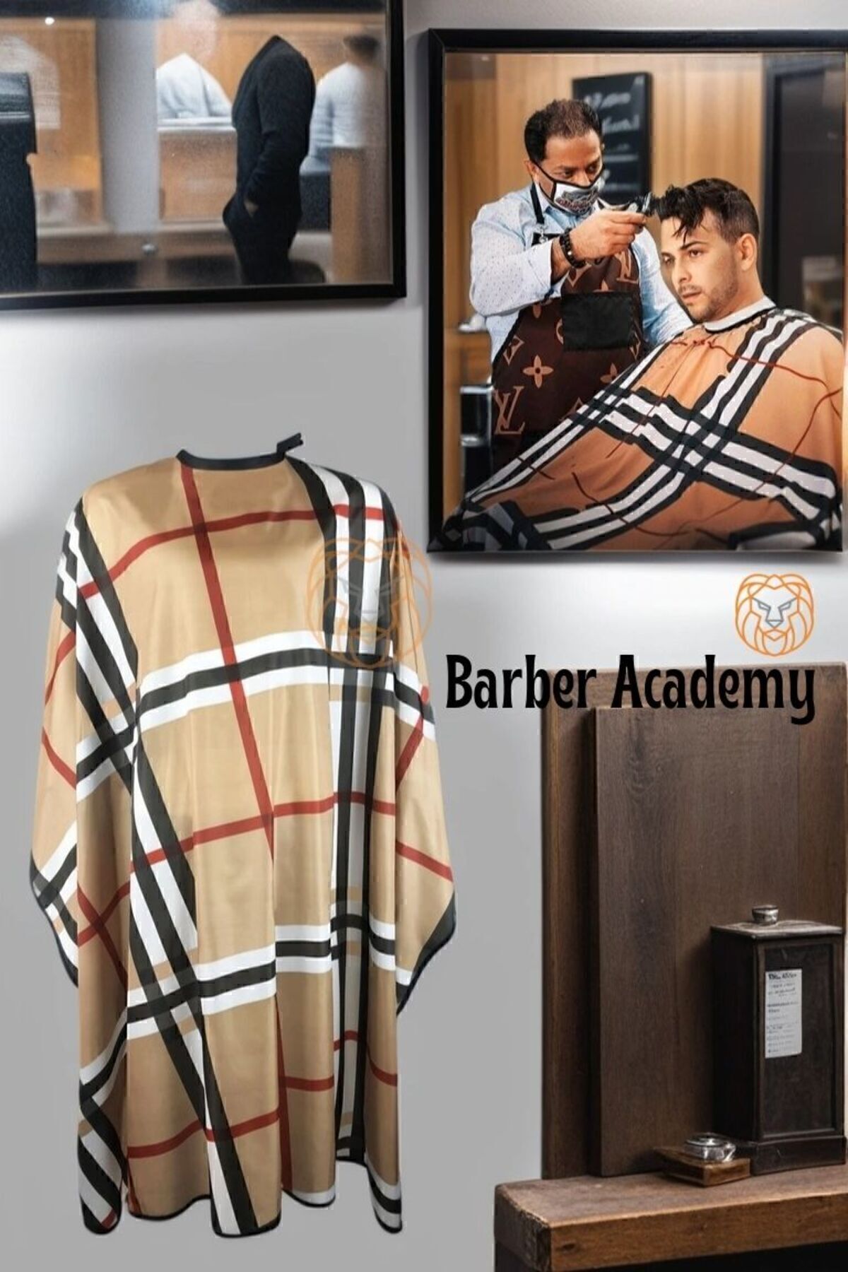 Transformacion Saç Kesim Önlüğü Unisex