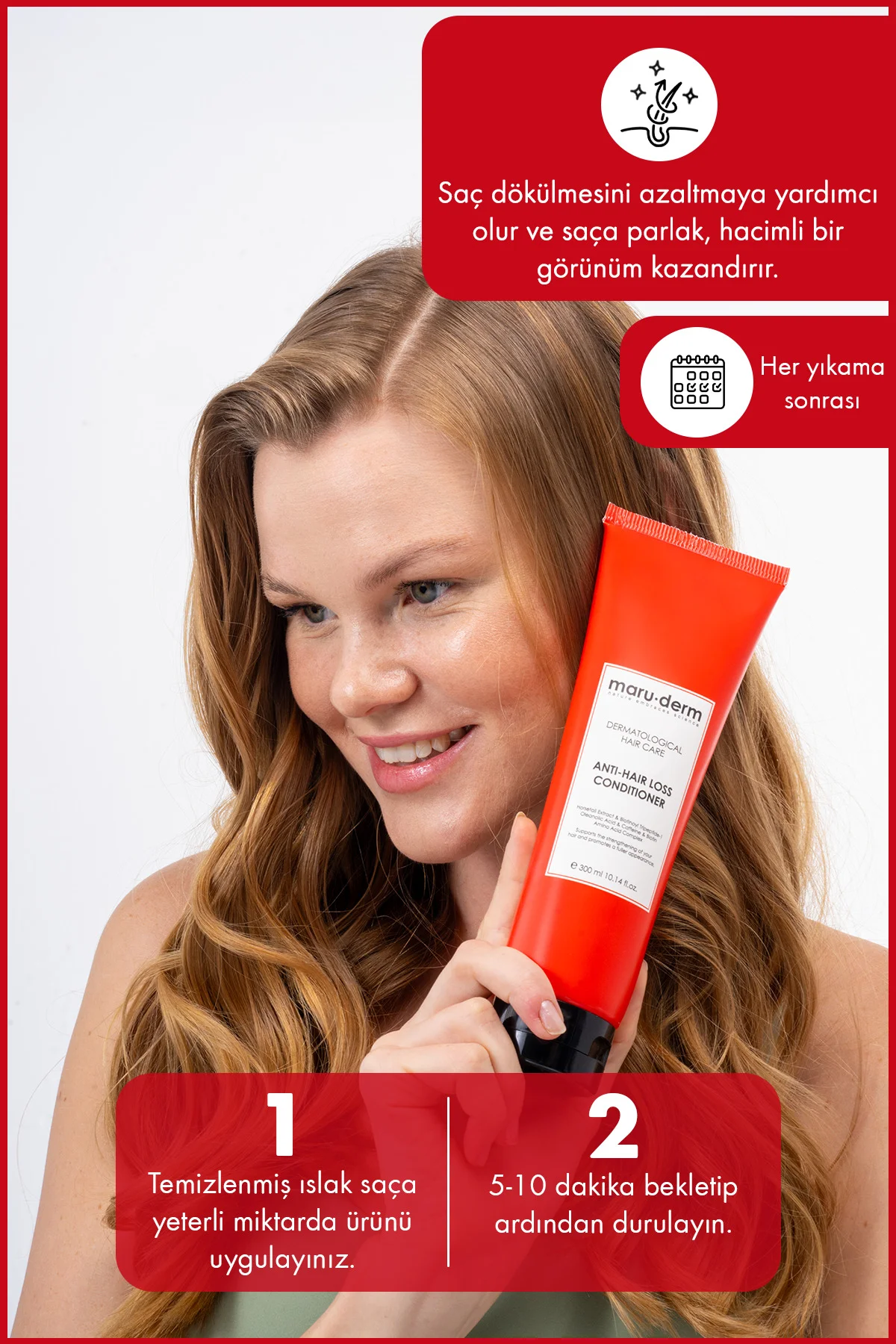 Saç Kremi | Saç Dökülme Karşıtı Saç Kremi 300 ML | Tüm Saç Tipler