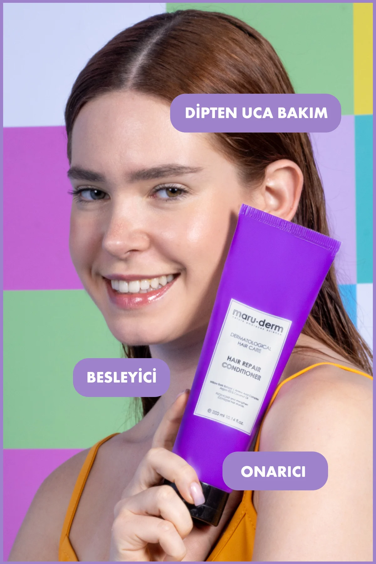 Saç Kremi | Saç Onarıcı Saç Kremi 300 ml | Yıpranmış Zayıf Saçlar