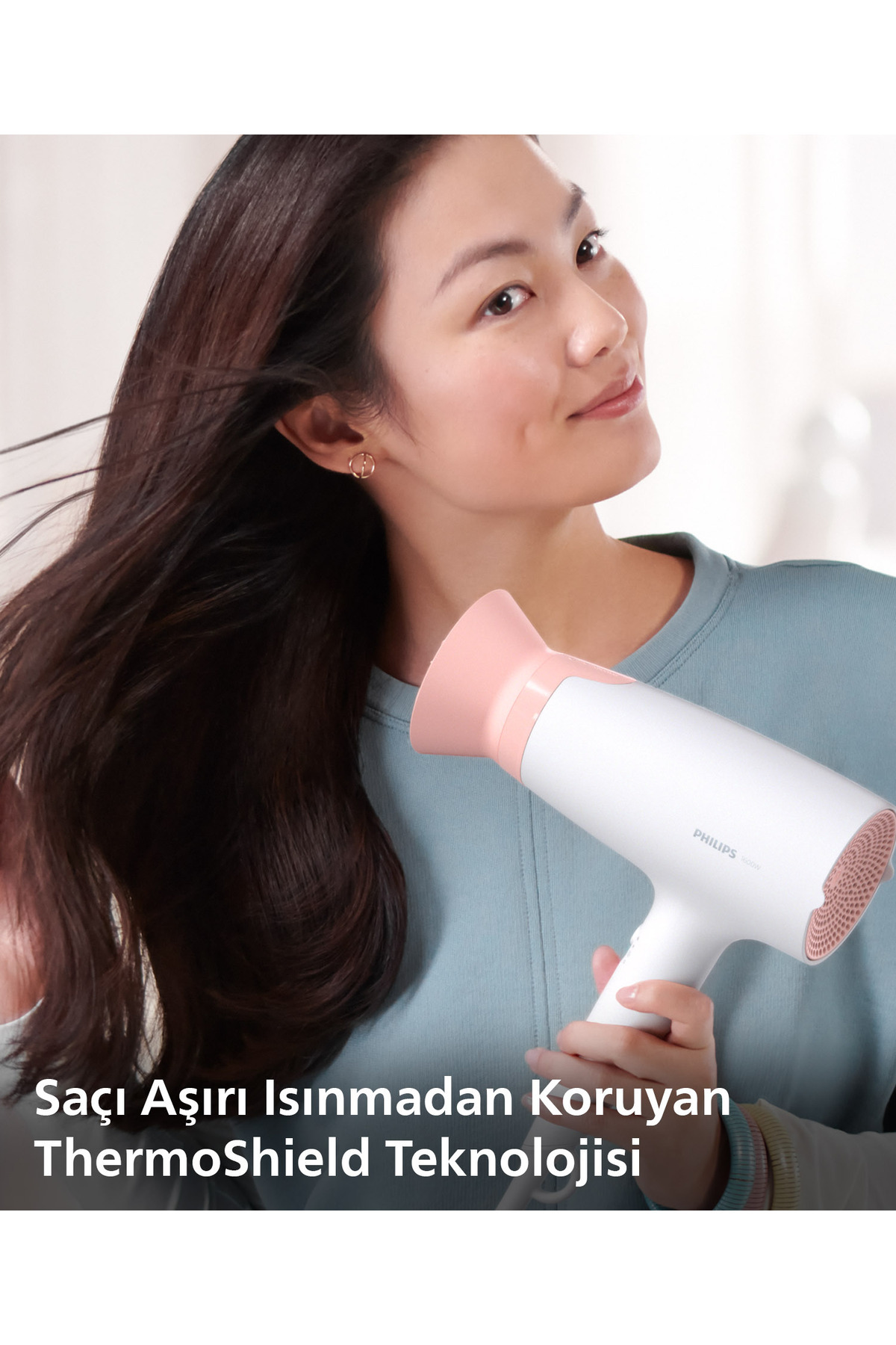 Saç Kurutma Makinesi Bhd300/10,thermoprotect Aparatı,3 Isı Ve Hız