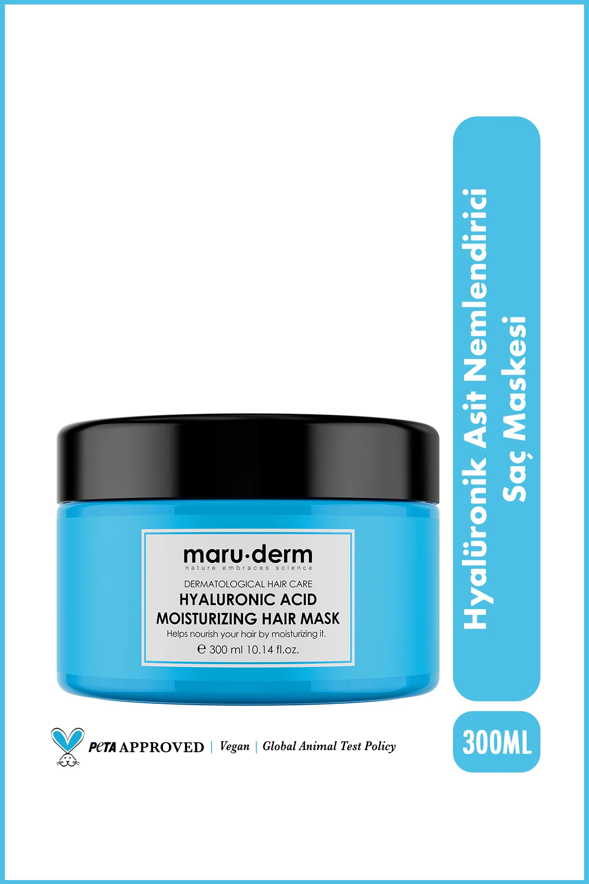 Saç Maskesi - Hyalüronik Asit Nemlendirici Saç Maskesi 300 ML | T