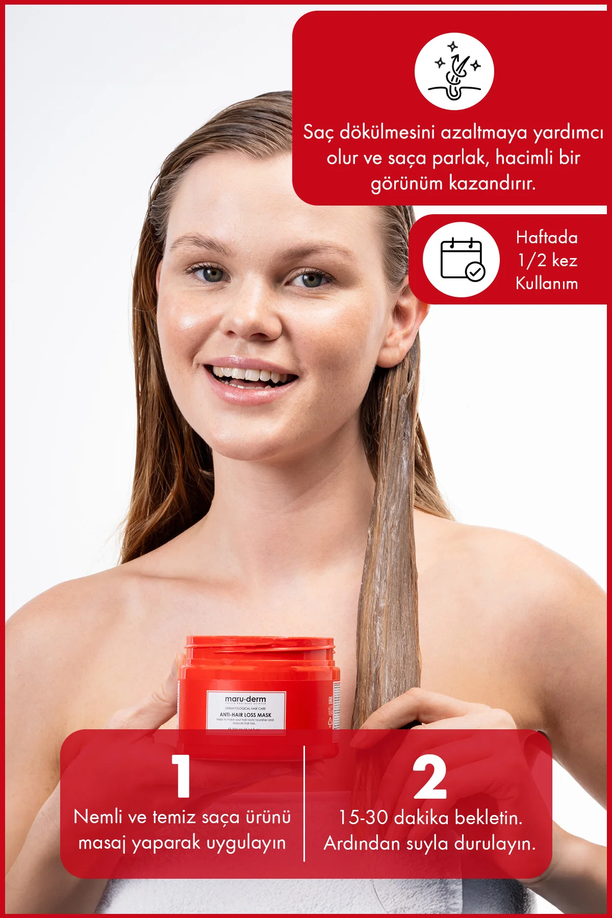 Saç Maskesi | Saç Dökülme Karşıtı Saç Maskesi 300 ML | Tüm Saç Ti