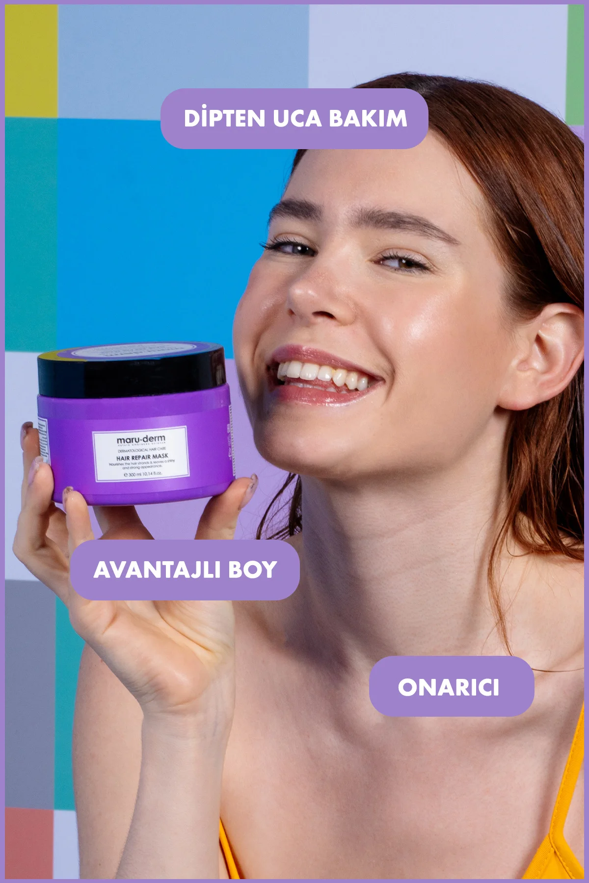 Saç Maskesi | Saç Onarıcı Saç Maskesi 300 ml | Yıpranmış Zayıf Sa