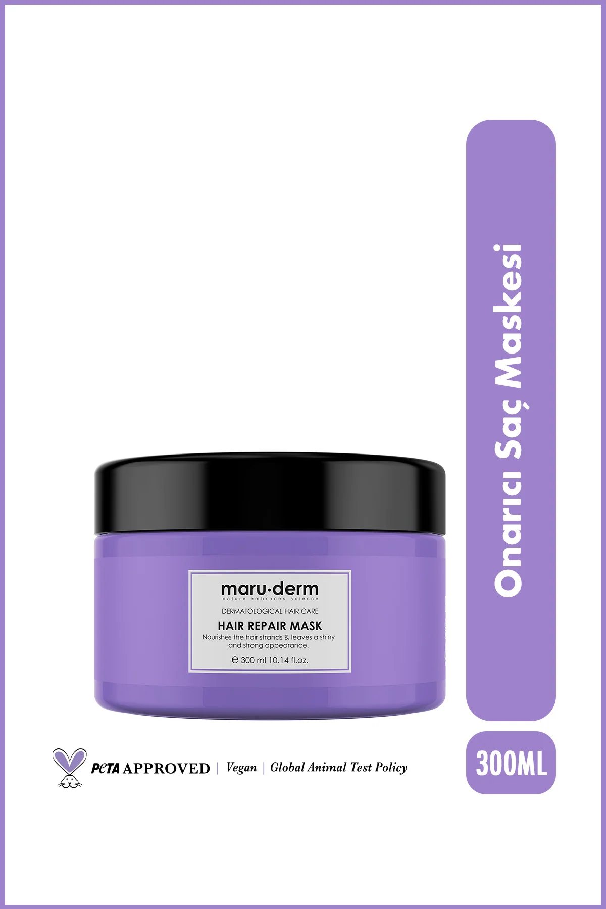 Saç Maskesi | Saç Onarıcı Saç Maskesi 300 ml | Yıpranmış Zayıf Sa