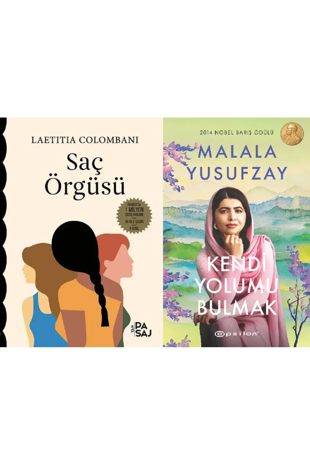 Saç Örgüsü + Kendi Yolumu Bulmak 2 Kitap Set