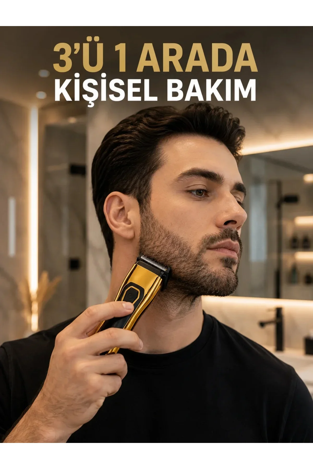 Saç, Sakal, Burun ve Kulak Bakımı İçin Çok Amaçlı Tıraş Makinesi