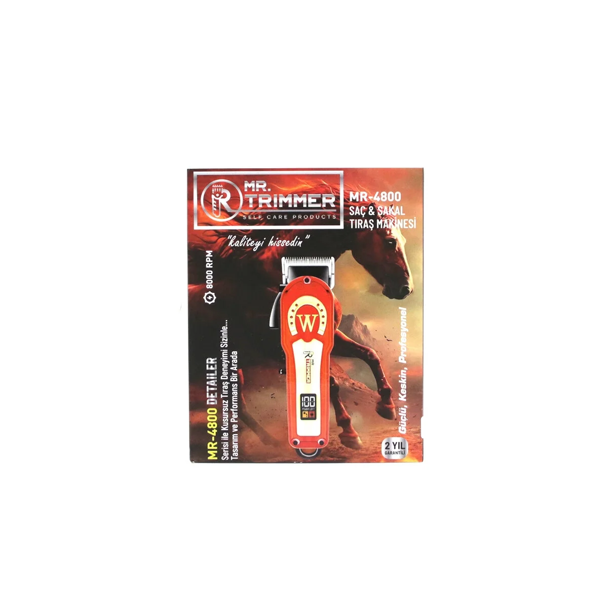 Saç - Sakal Kesme Traş Makinesi Ayarlanabilir Bıçak - 0,1mm-0,5mm 8000rpm 6 Farklı Kesim Mr-4800 Bx40 Fiyatı, Yorumları ve Özellikleri