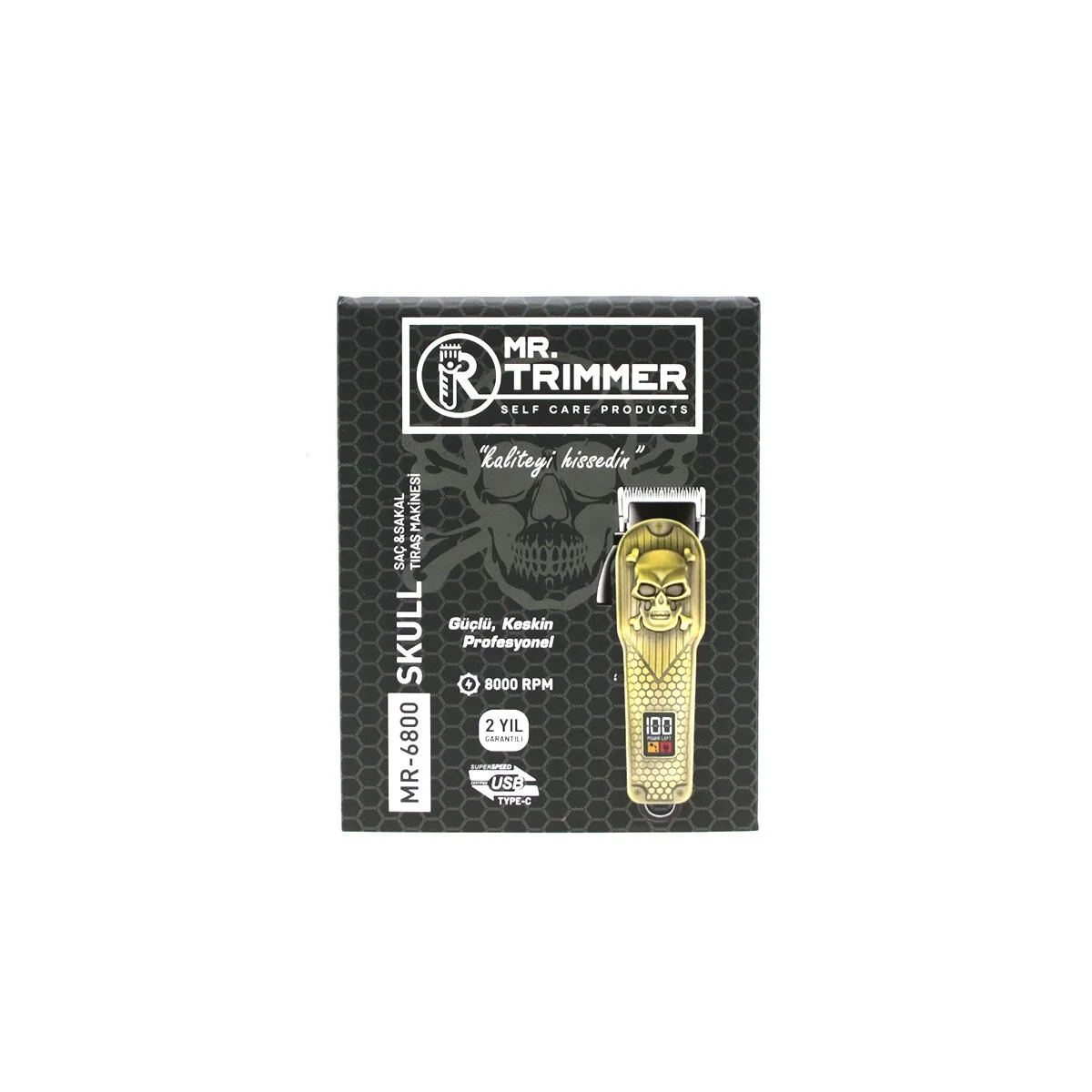 Saç - Sakal Kesme Traş Makinesi Ayarlanabilir Bıçak - 0,1mm-0,5mm 8000rpm 6 Farklı Kesim Mr-6800 Bx40 Saç - Sakal Kesme Traş Makinesi Ayarlanabilir Bıçak - 0,1mm-0,5mm 8000rpm 6 Farklı Kesim Mr-6800 Bx40