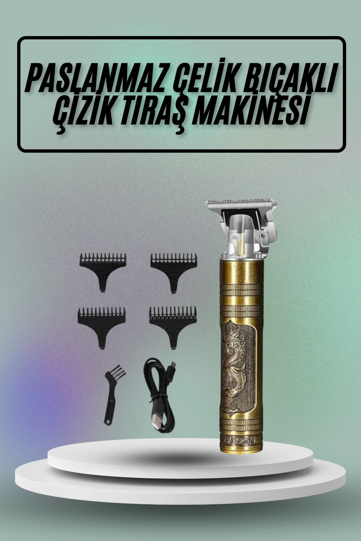 Saç Sakal Vücut Tıraş Makinesi Çizik Atma Makinesi Paslanmaz Çelik Saç Sakal Vücut Tıraş Makinesi Çizik Atma Makinesi Paslanmaz Çelik