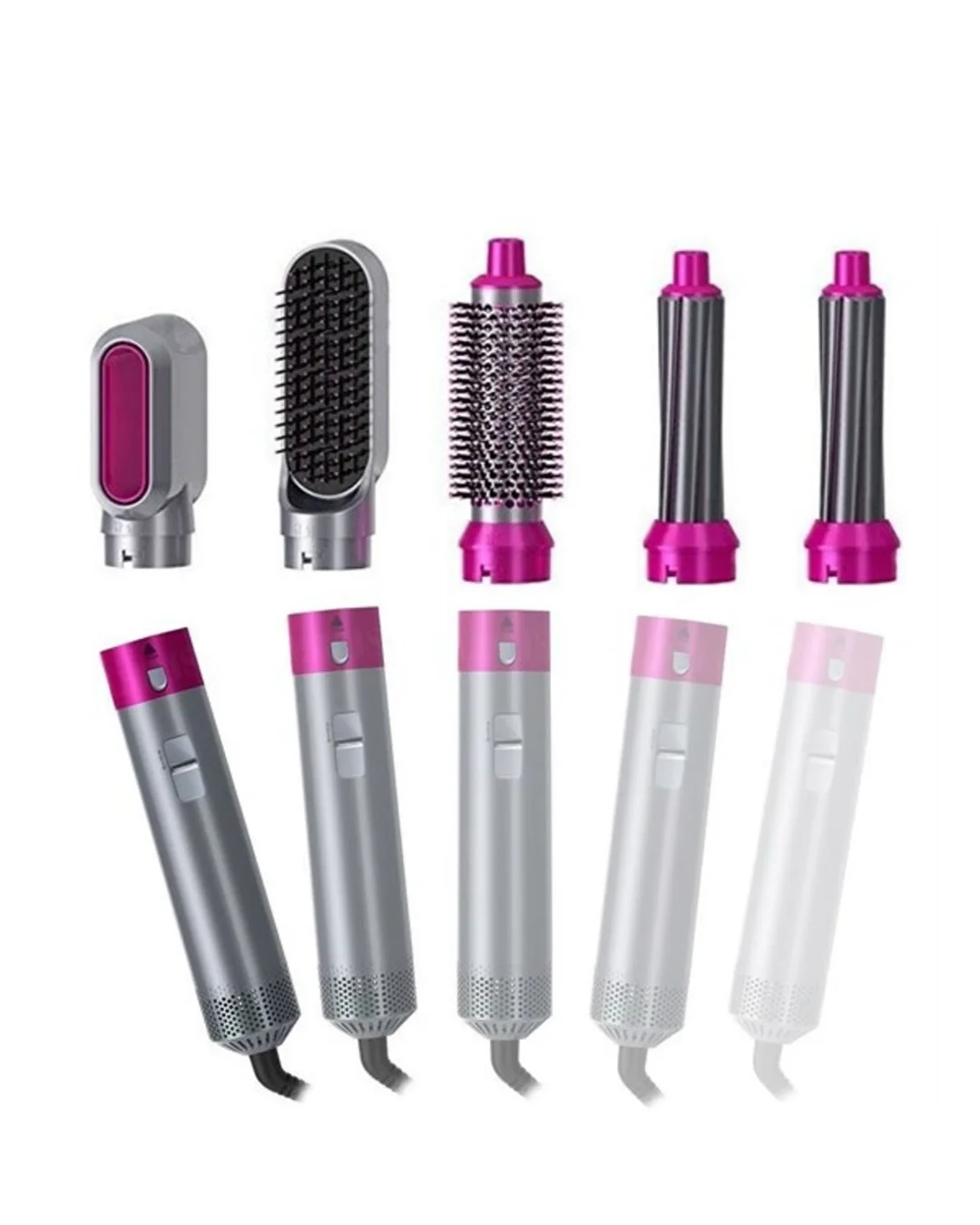 Saç Şekillendirici Set 5 Başlık Çok Yönlü Kullanım Güçlü Motor ve Pratik Tasarım Fiyatı, Yorumları ve Özellikleri