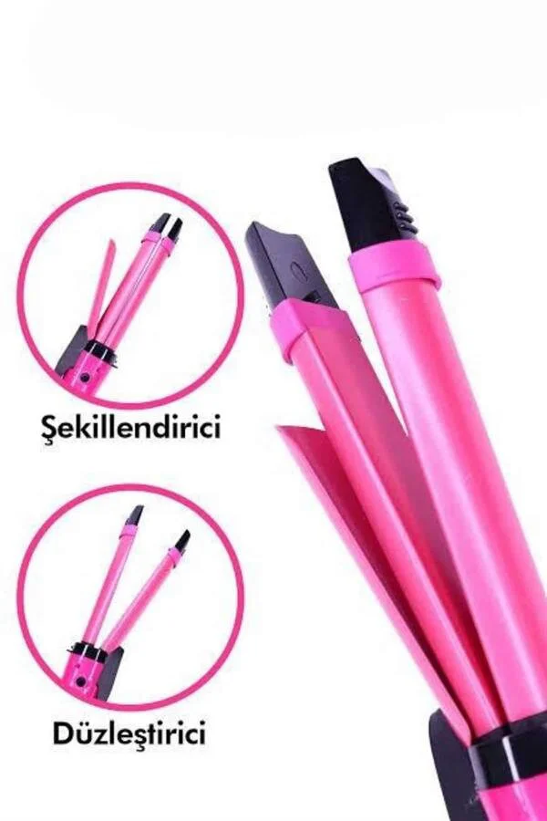 Saç Şekillendirici ve Düzleştirici - Seramik Kaplama ve Maşa Özellikli