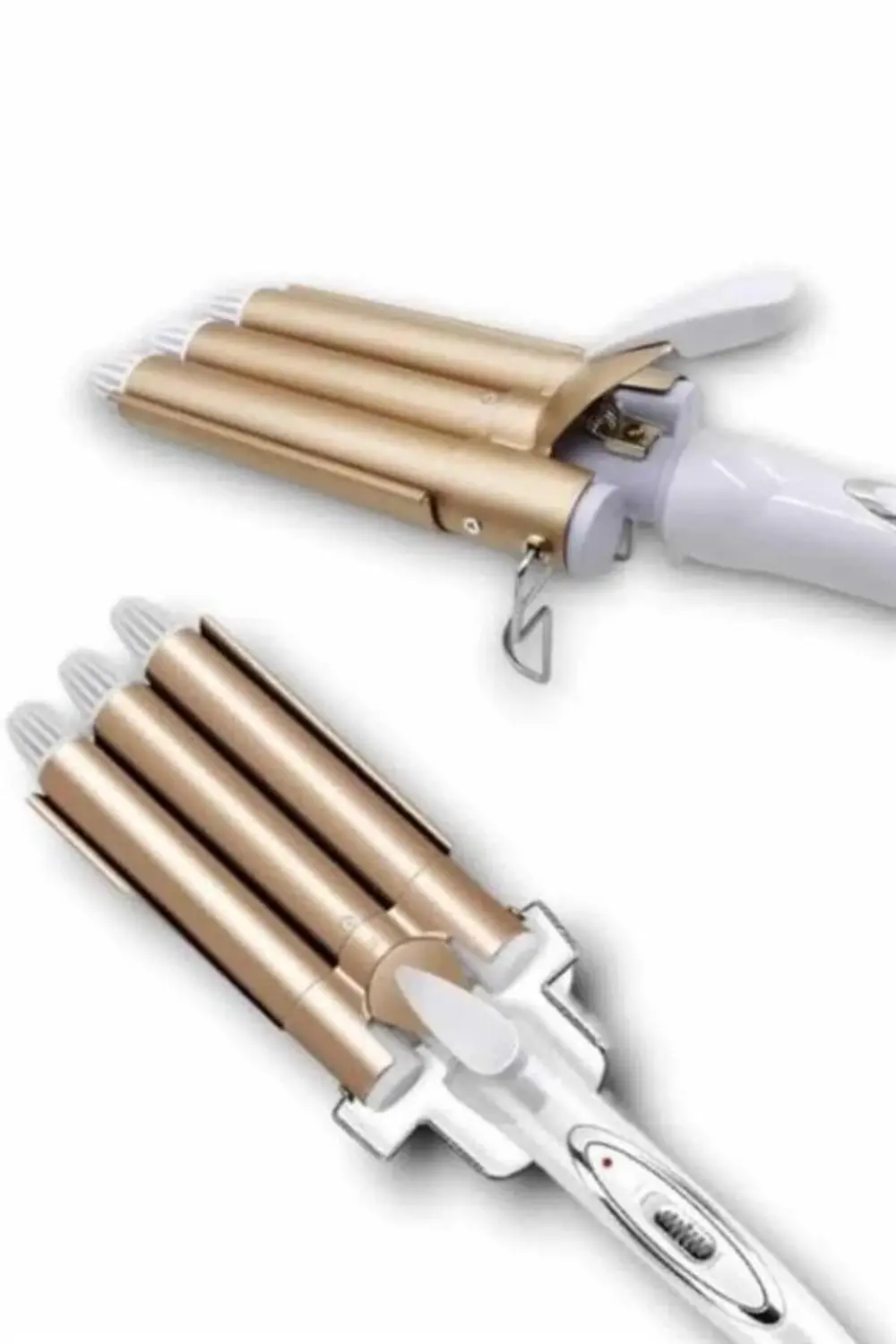 Saç Şekillendirici Wag Maşa Üçlü Yüksek Isı Ayarlı Seramik Kaplam