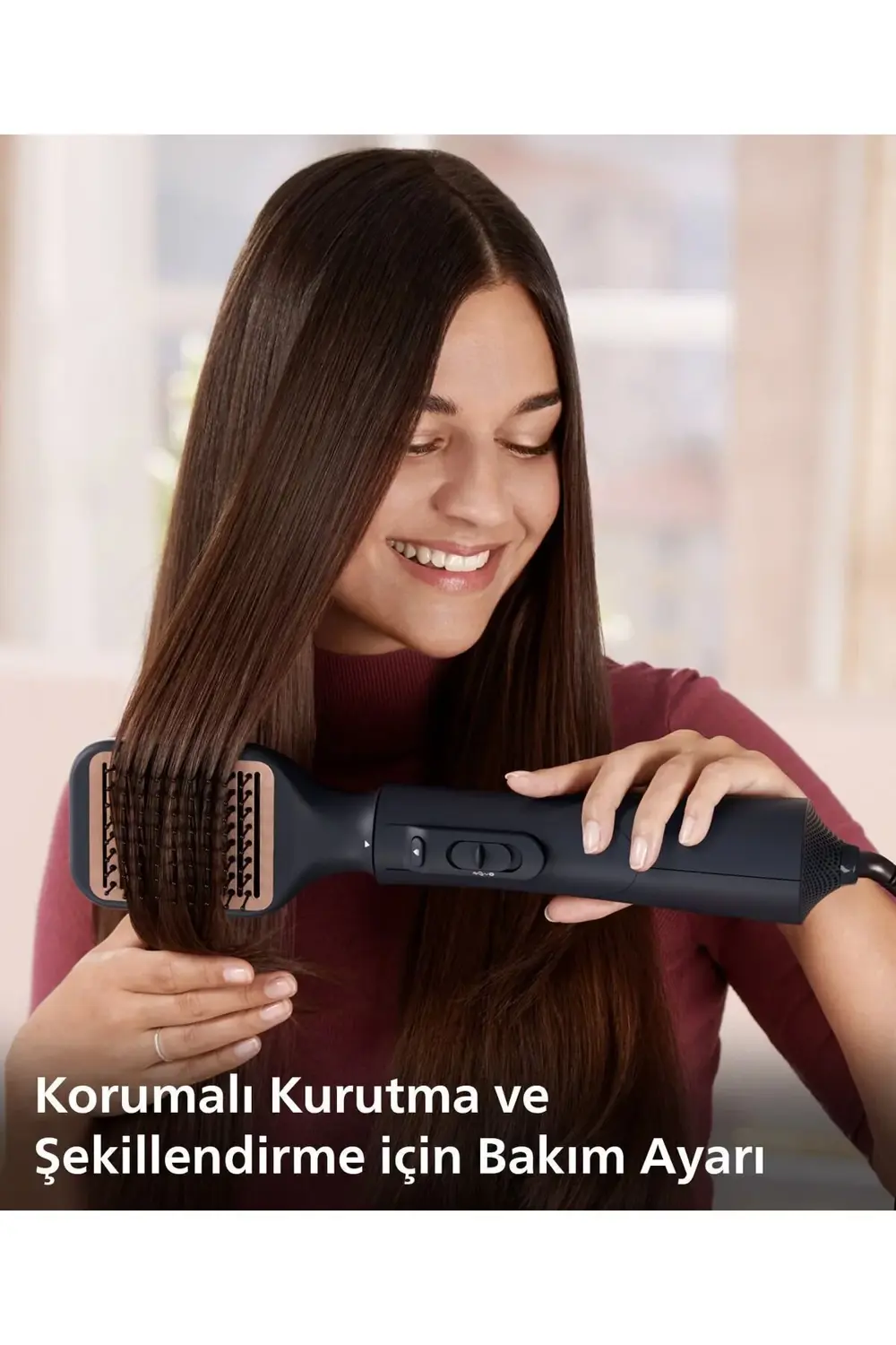 Saç Şekillendirme Ve Kurutma Seti Bha530/00,argan Yağı Seramik Ka