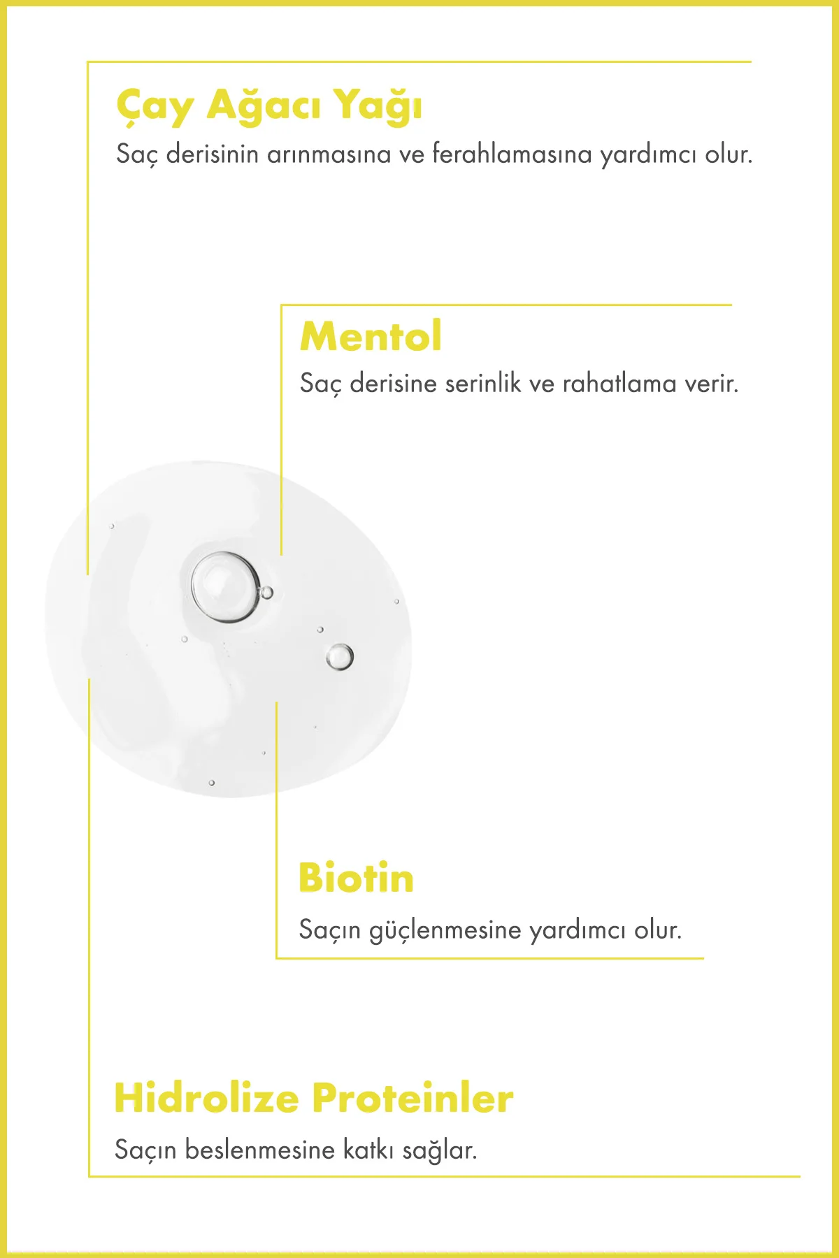 Saç Tonik | Kepeğe Karşı Etkili Saç Toniği 200 ML | Normal/Yağlı 