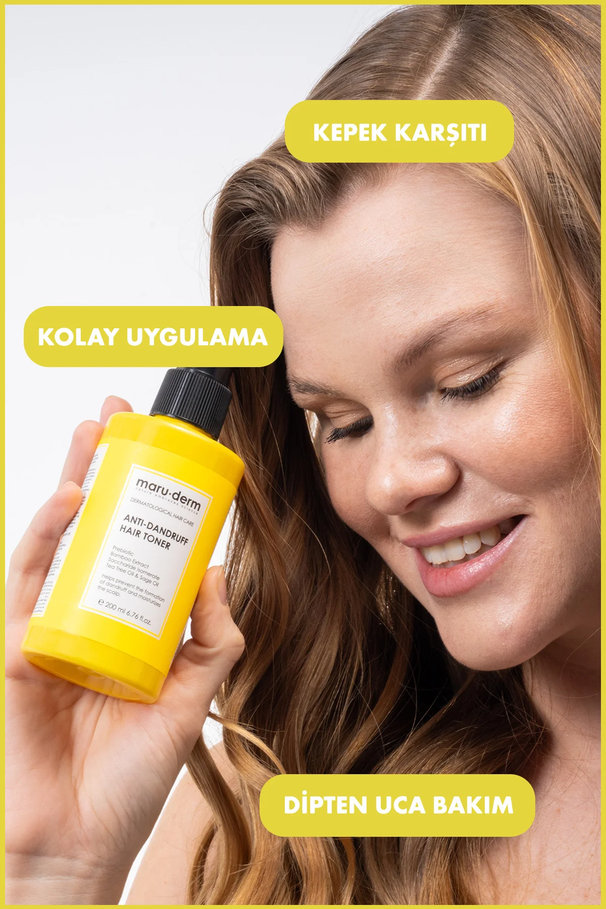 Saç Tonik | Kepeğe Karşı Etkili Saç Toniği 200 ML | Normal/Yağlı 