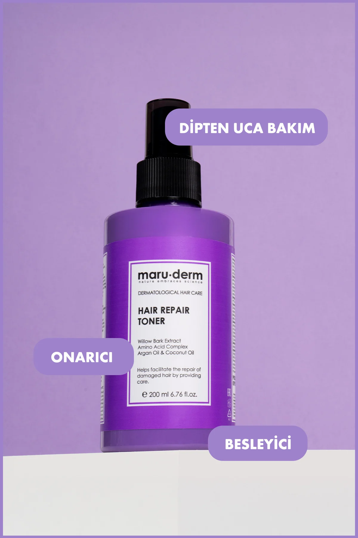 Saç Tonik | Onarıcı Saç Bakım Toniği 200 ML | Yıpranmış Zayıf Saç