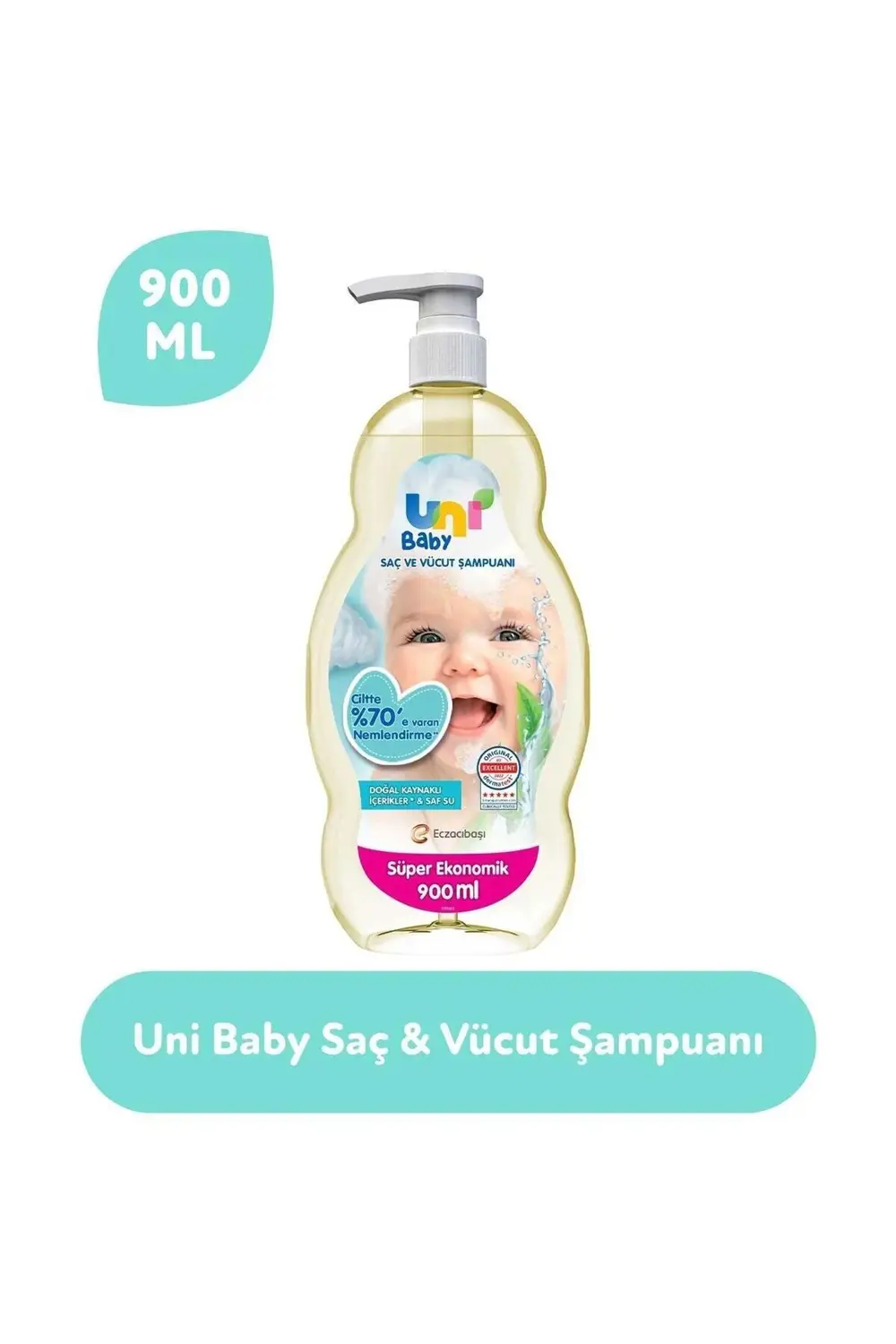 Saç Ve Vücut Şampuanı 900 Ml