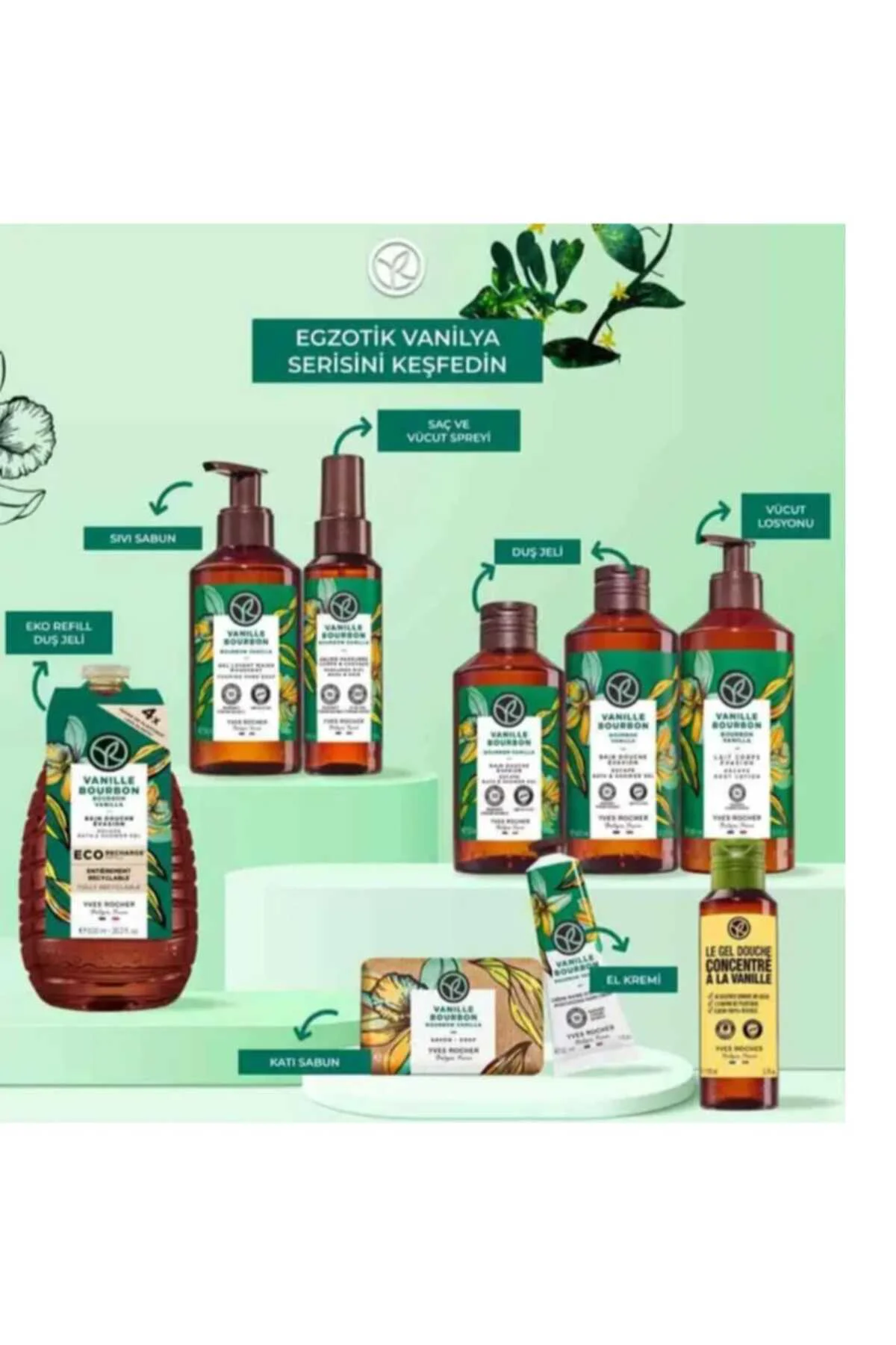 Saç ve Vücut Spreyi- Egzotik Vanilya- 100ml