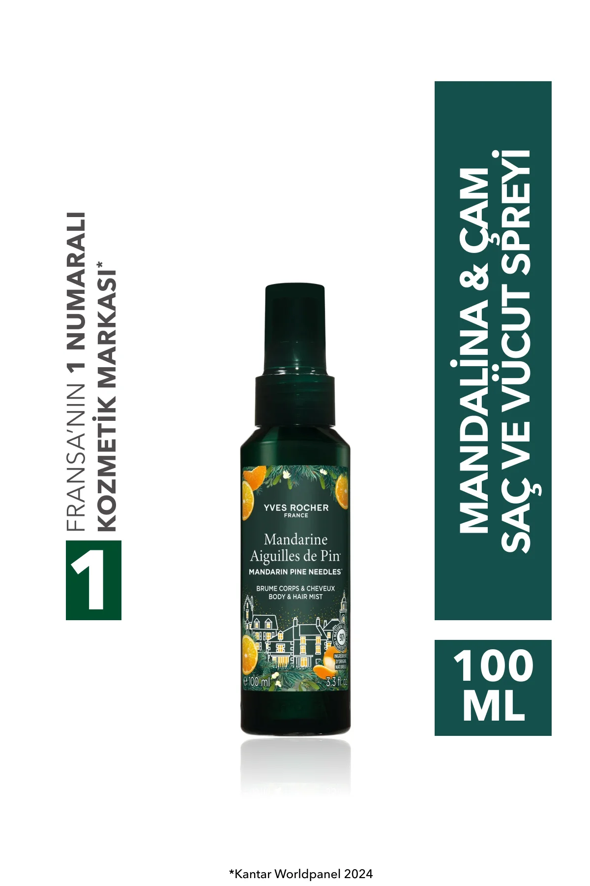 Saç ve Vücut Spreyi-Mandalina Çam İğnesi-67178
